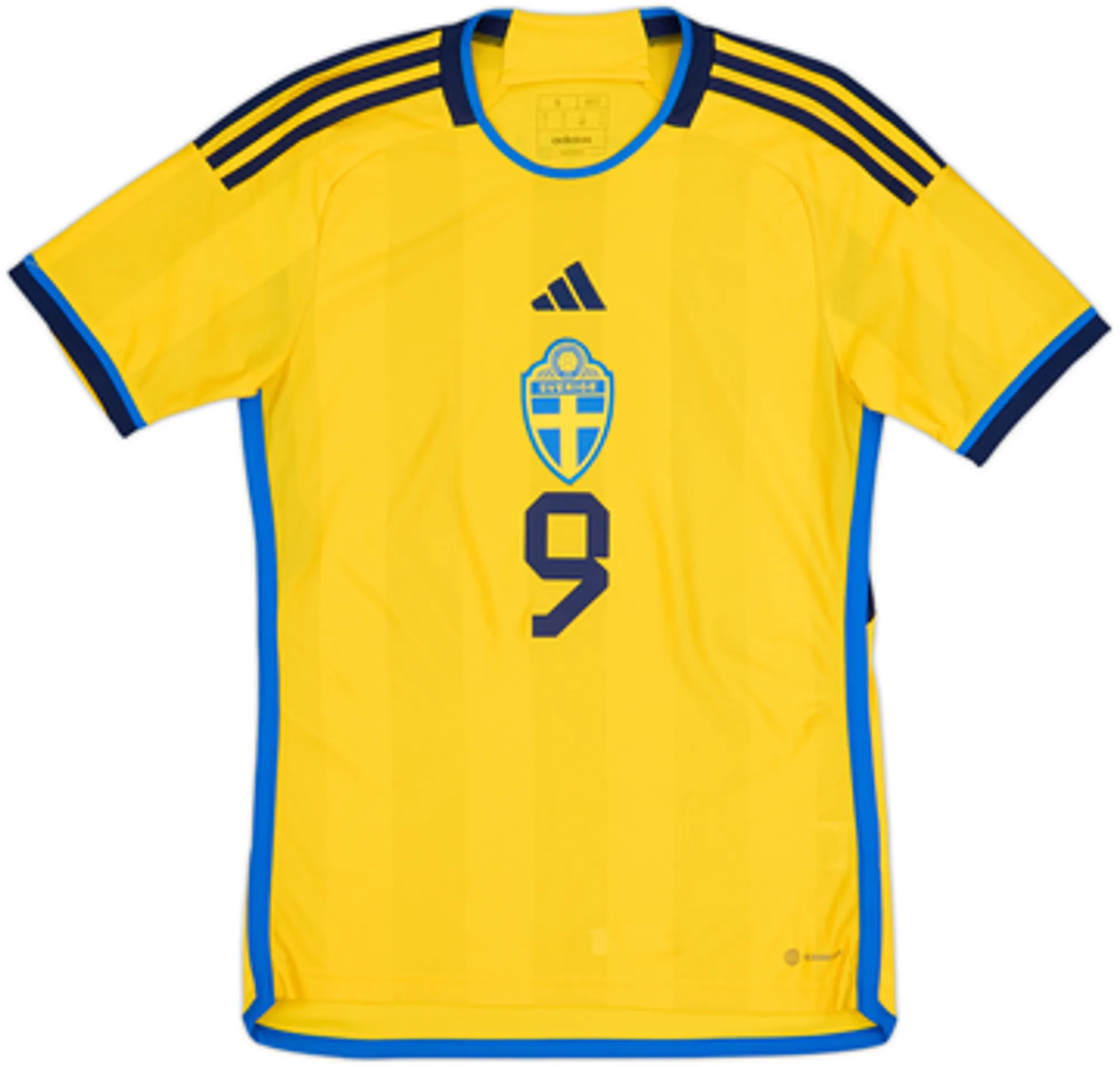 2022-23 Sweden Home Shirt Isak #9 - 7/10 - (S)