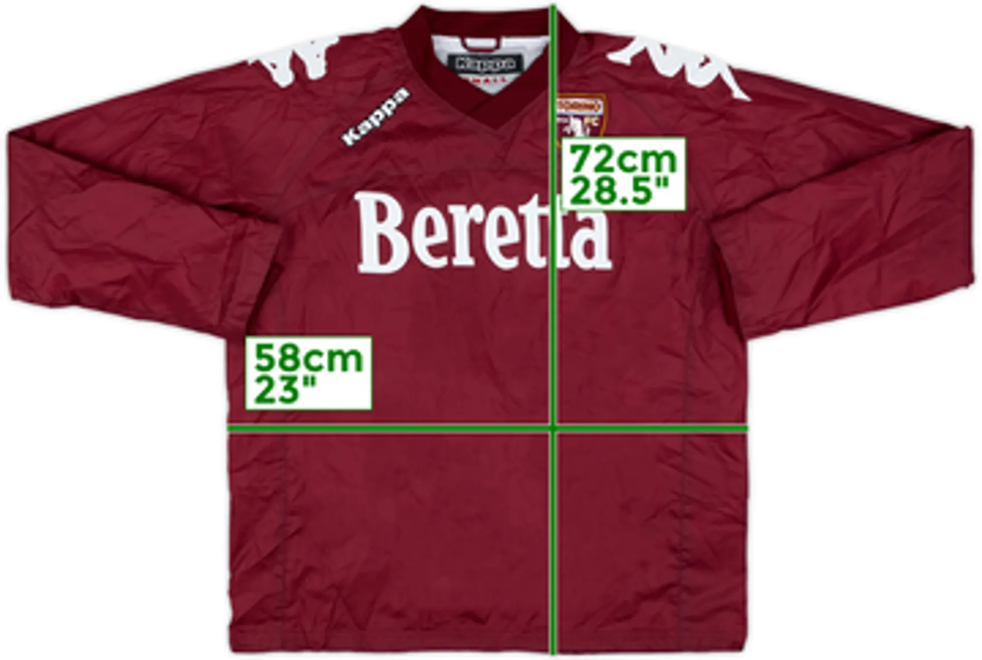 2012-13 Torino Kappa Drill Top - 8/10 - (S)