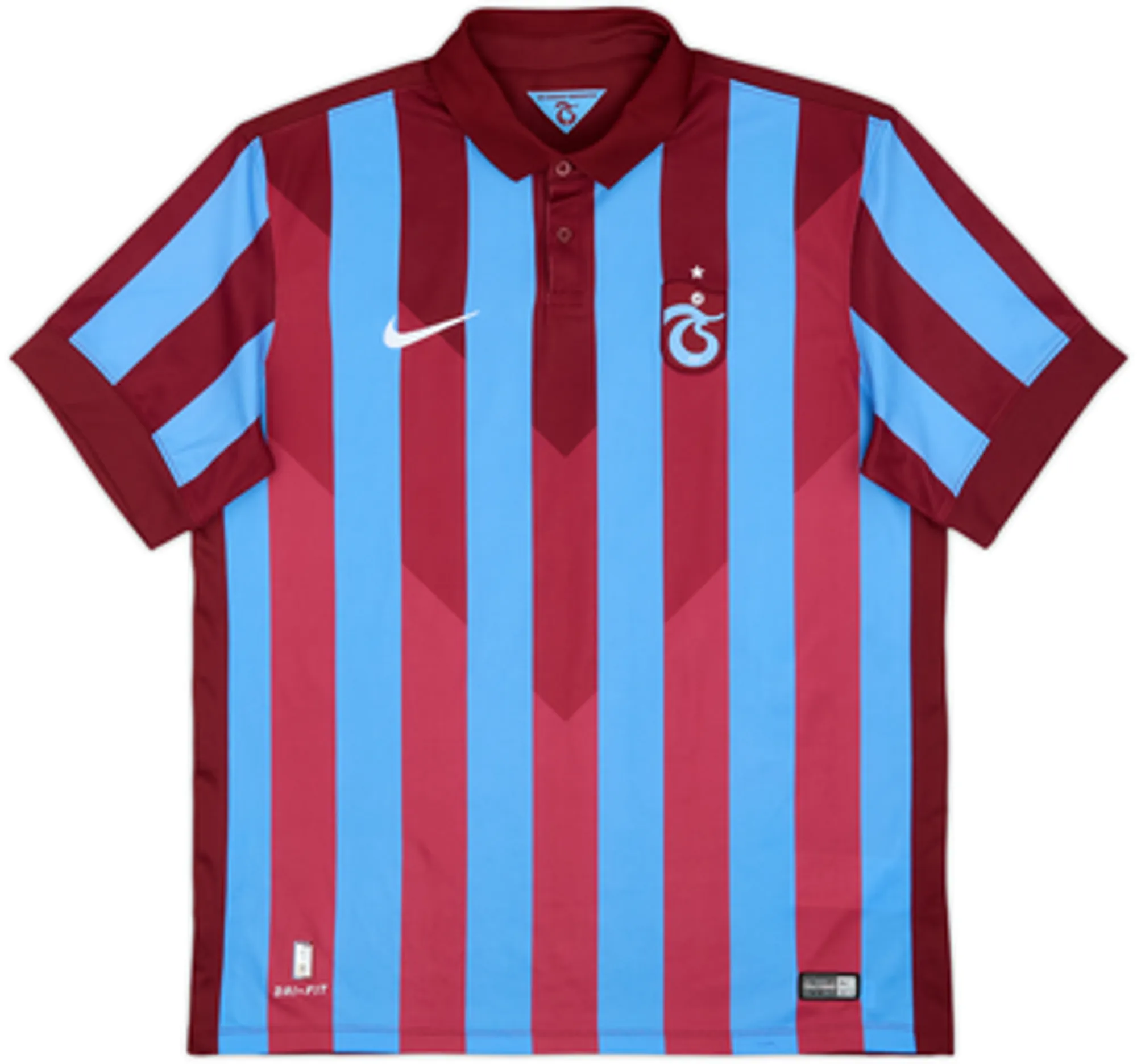 2014-15 Trabzonspor Home Shirt Cardozo #7 - 8/10 - (L)
