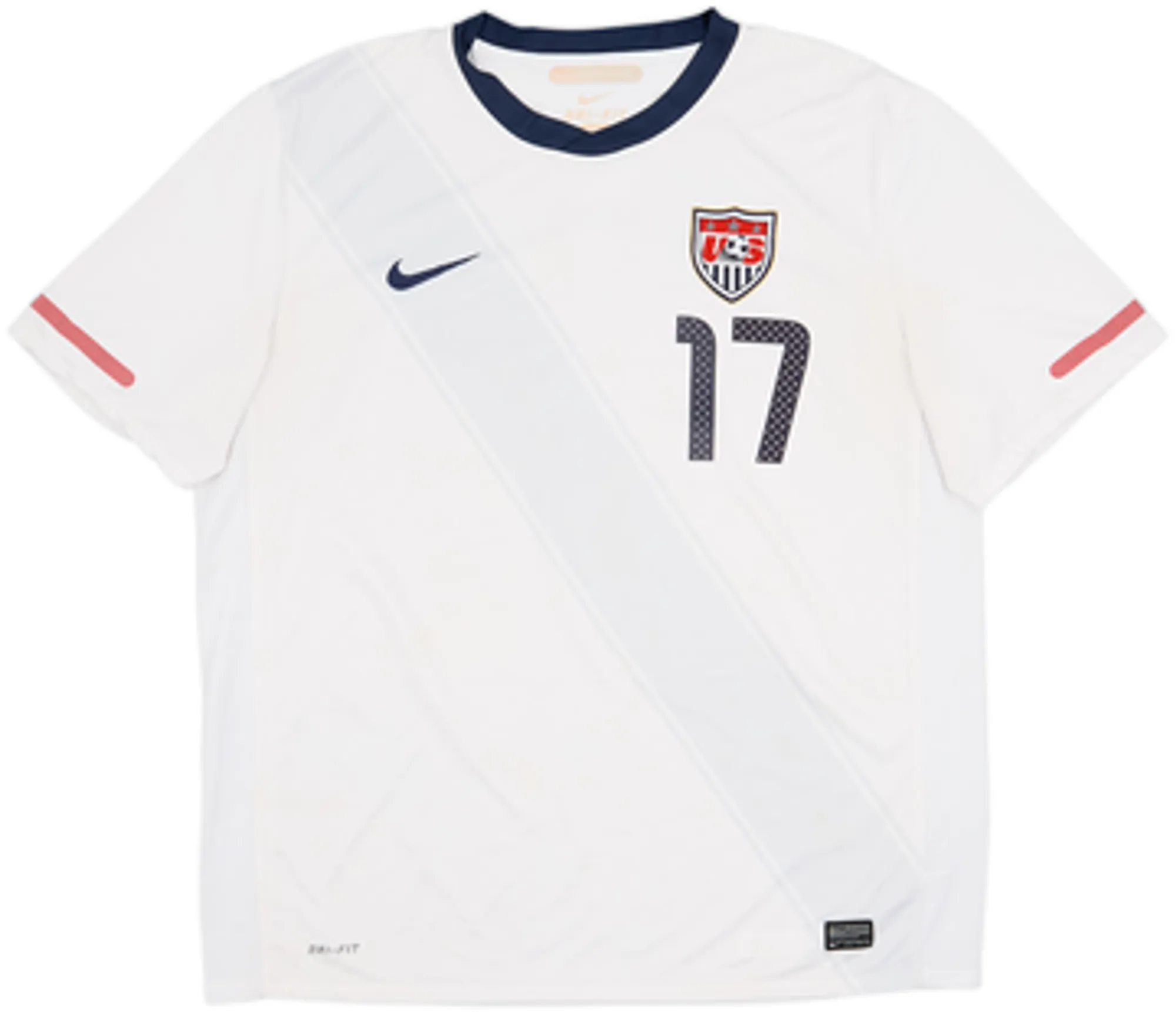 2010-11 USA Home Shirt Altidore #17 - 6/10 - (XL)