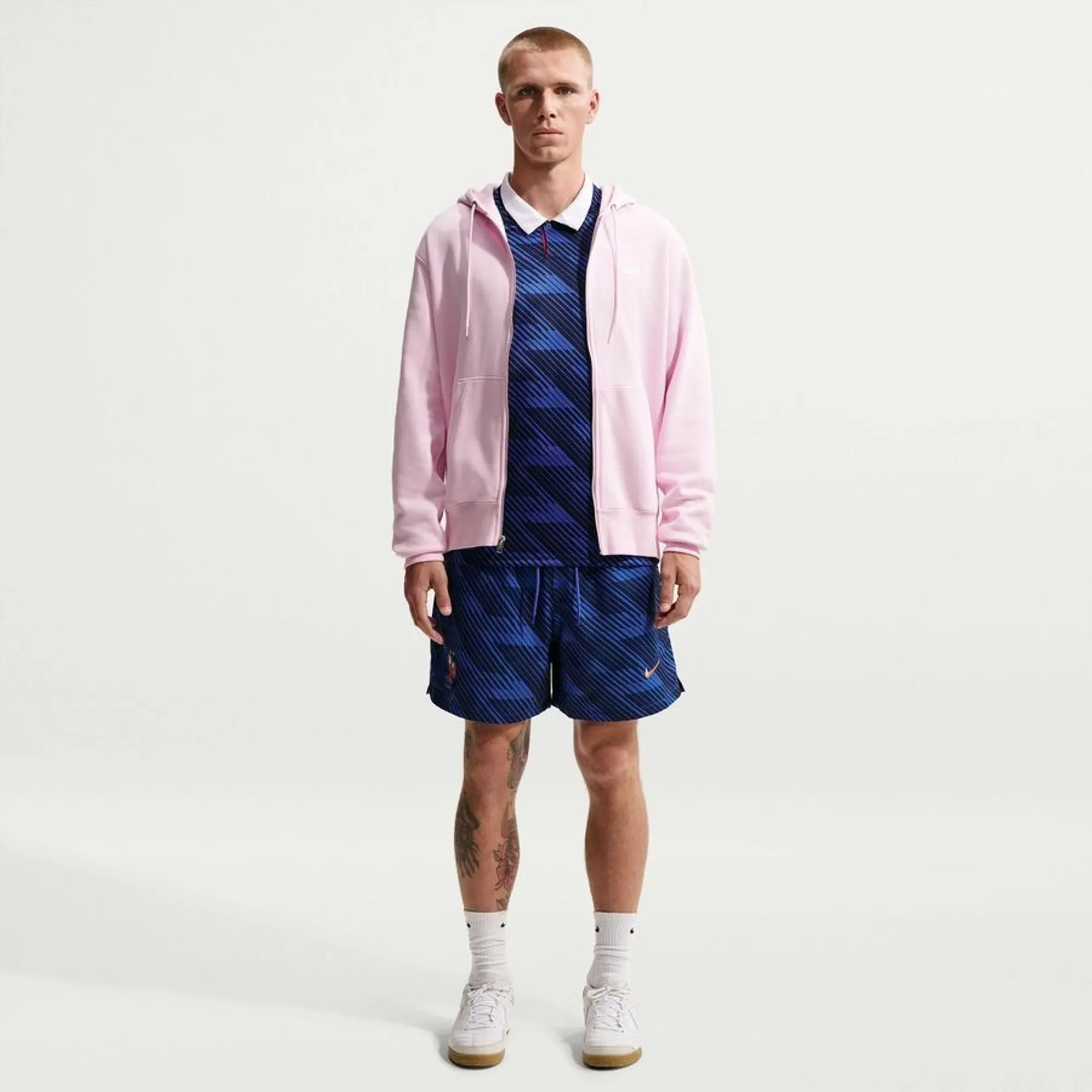 France Nike Club Flow Shorts - Royal Blue