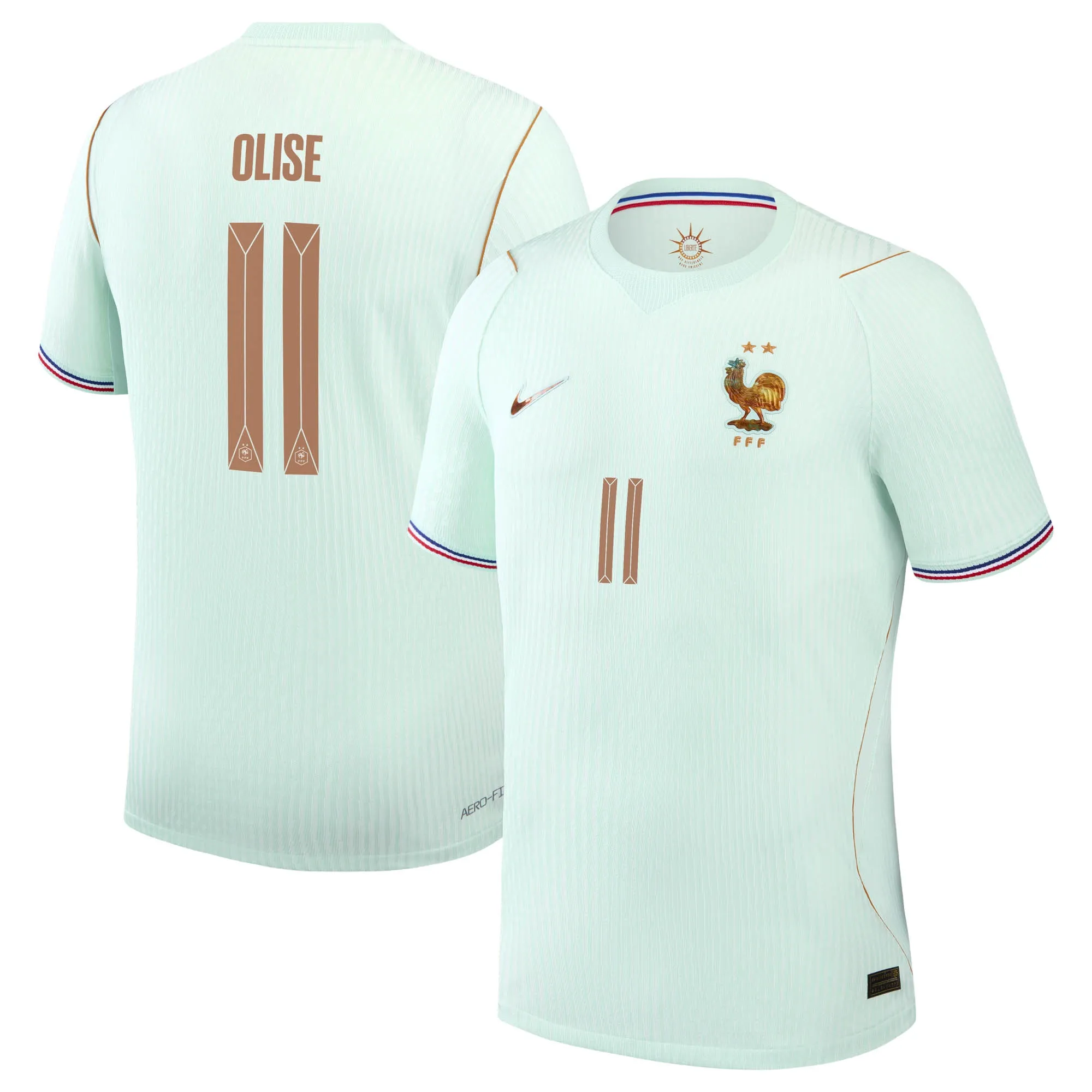 France National Team Nike Away Aero-FIT Match Shirt 2026