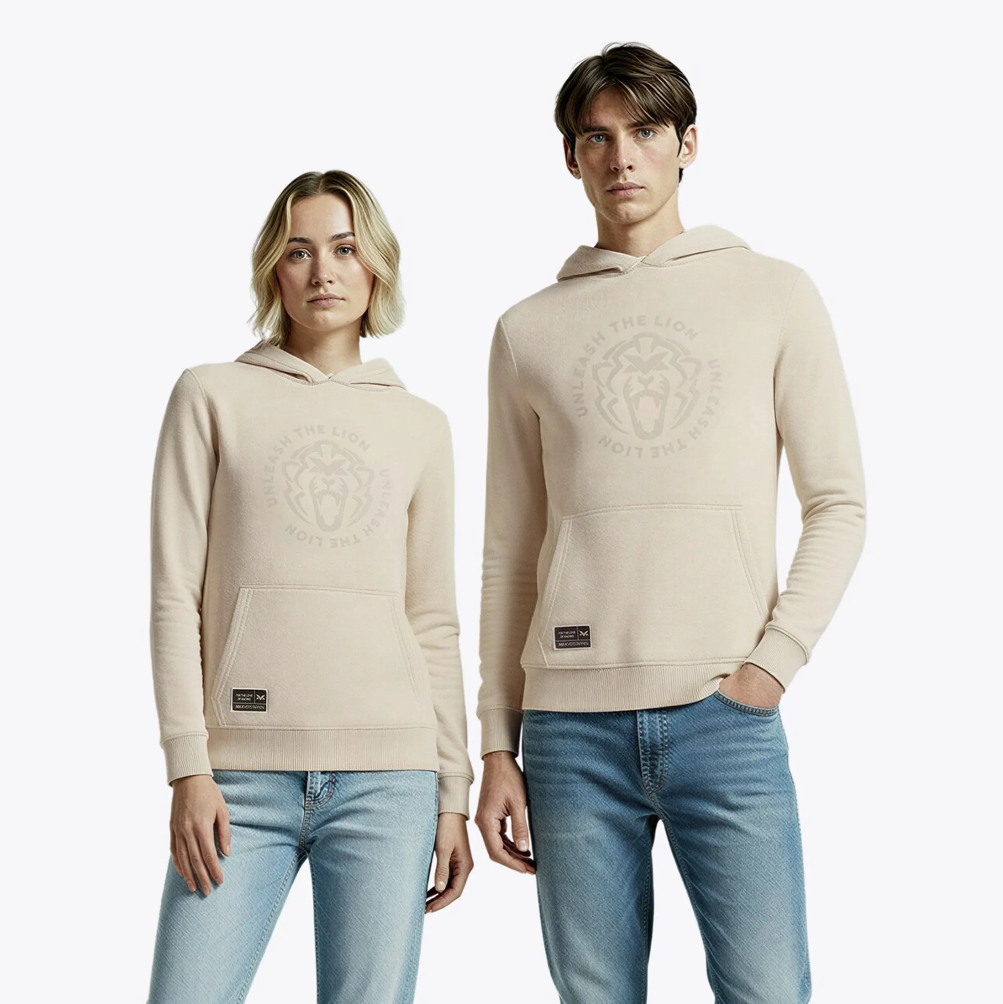 Max Verstappen Unleash The Lion Hoodie - Desert Dust