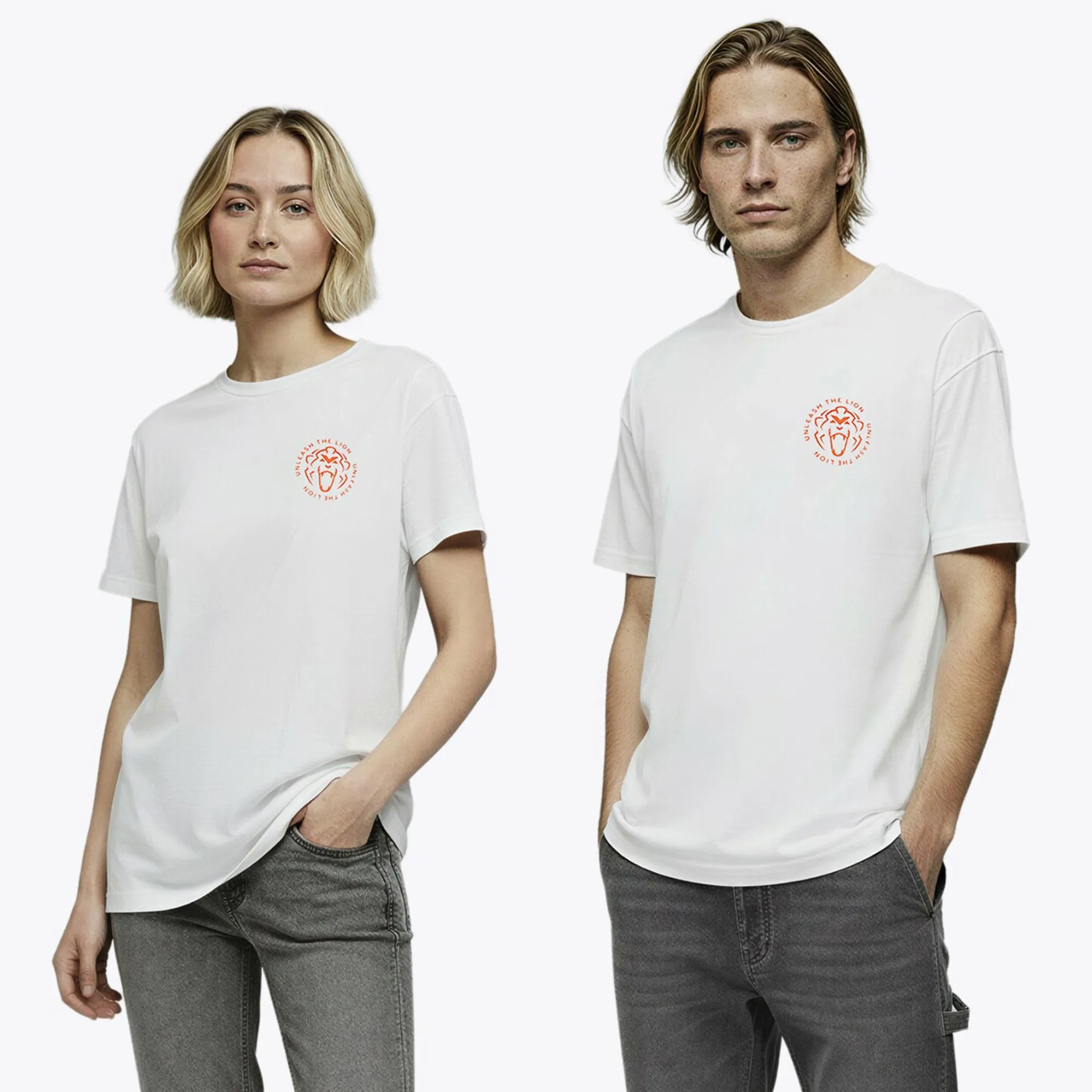 Unleash the Lion T-Shirt - White