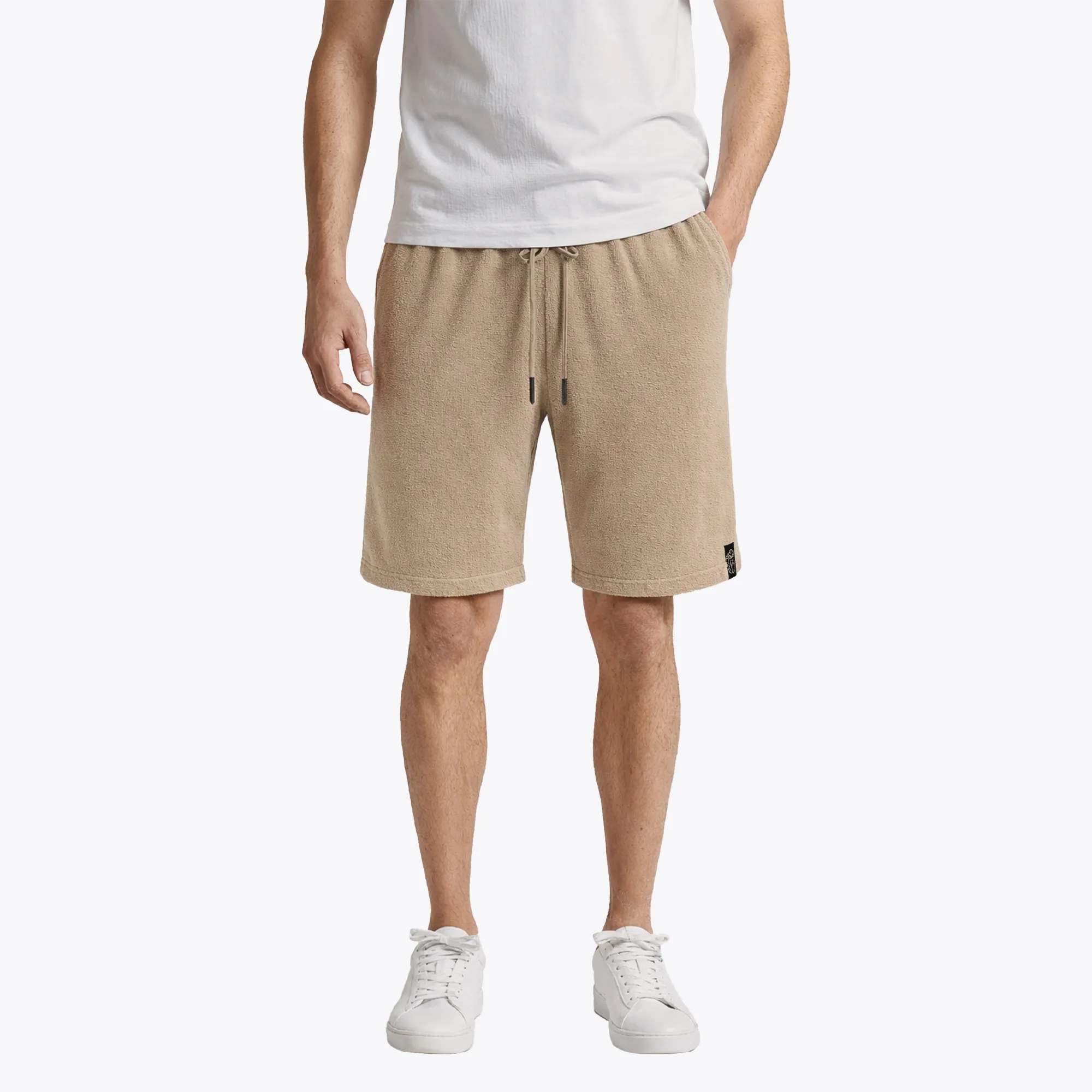 Unleash the Lion Terry Short - Light Brown