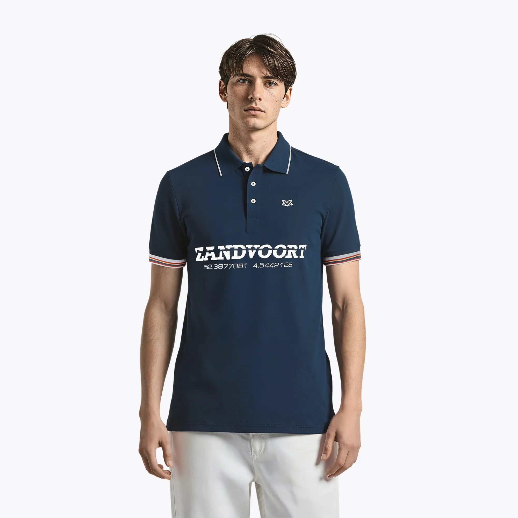 MV Official x Zandvoort Polo - Navy