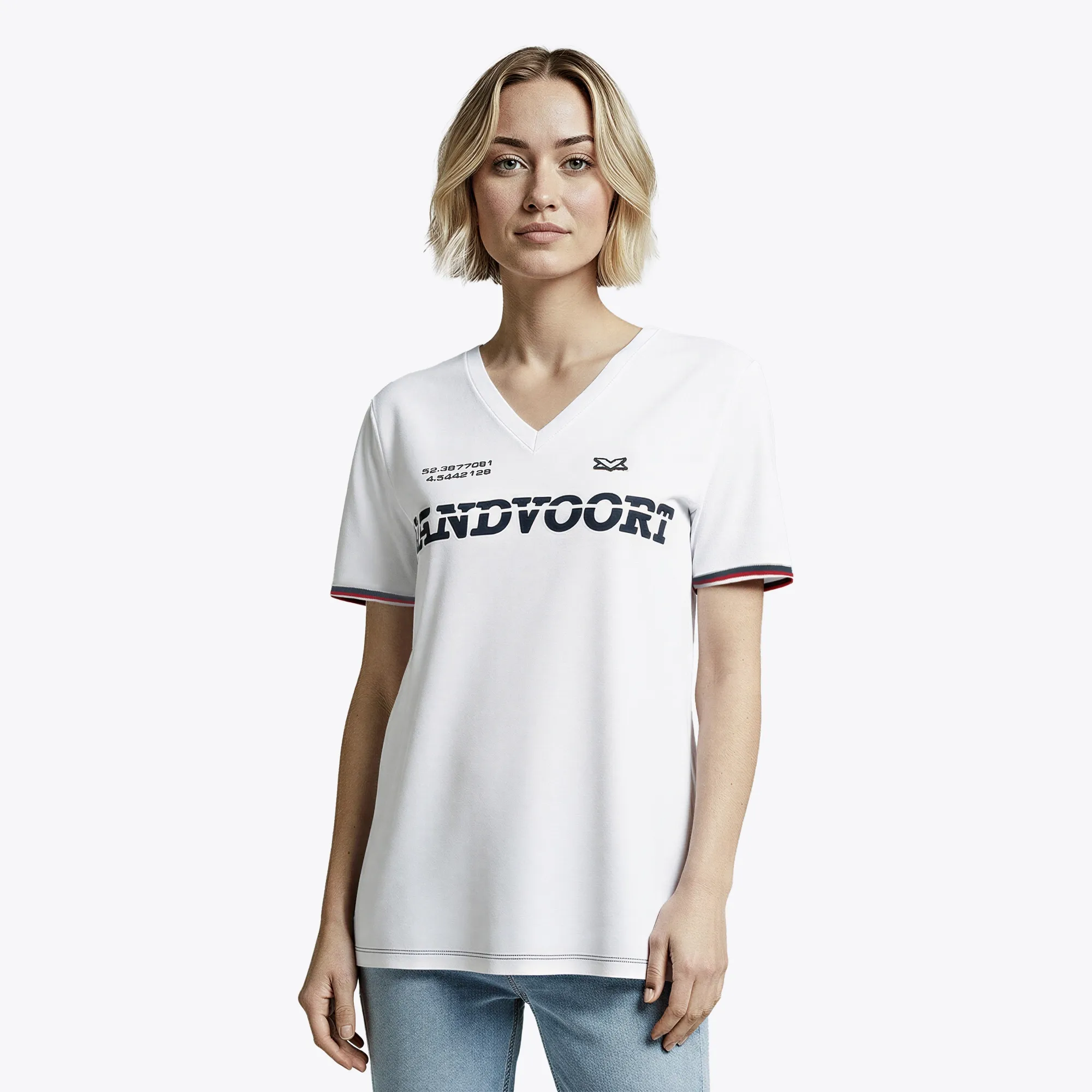 MV Official X Zandvoort - T-Shirt - White - Womens