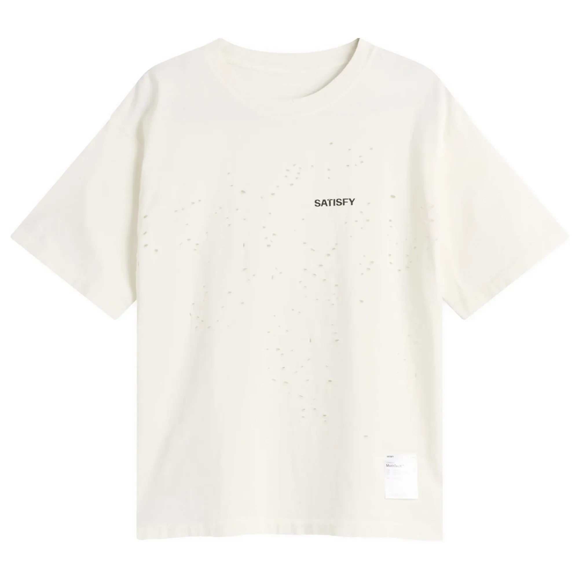 Satisfy Men's MothTech T-Shirt Aged Ecru