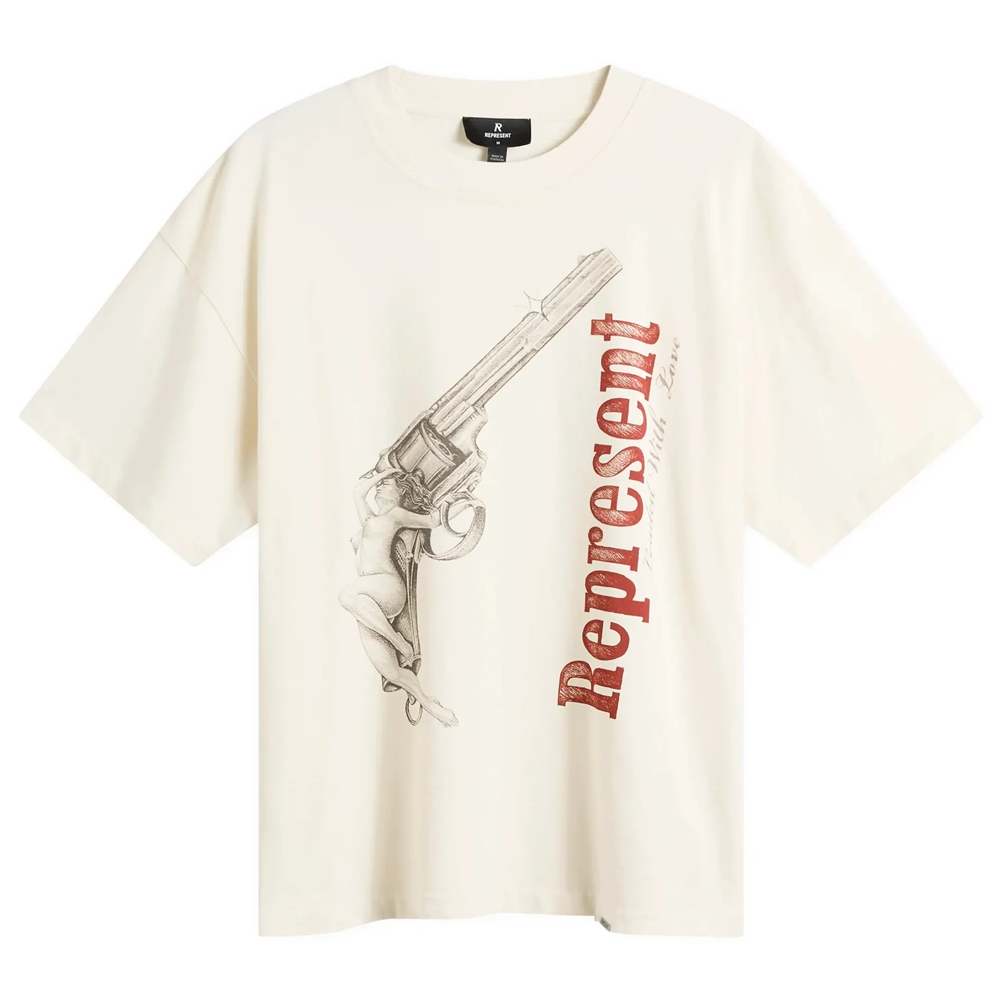 Represent Men's Loaded With Love T-Shirt Buttercream