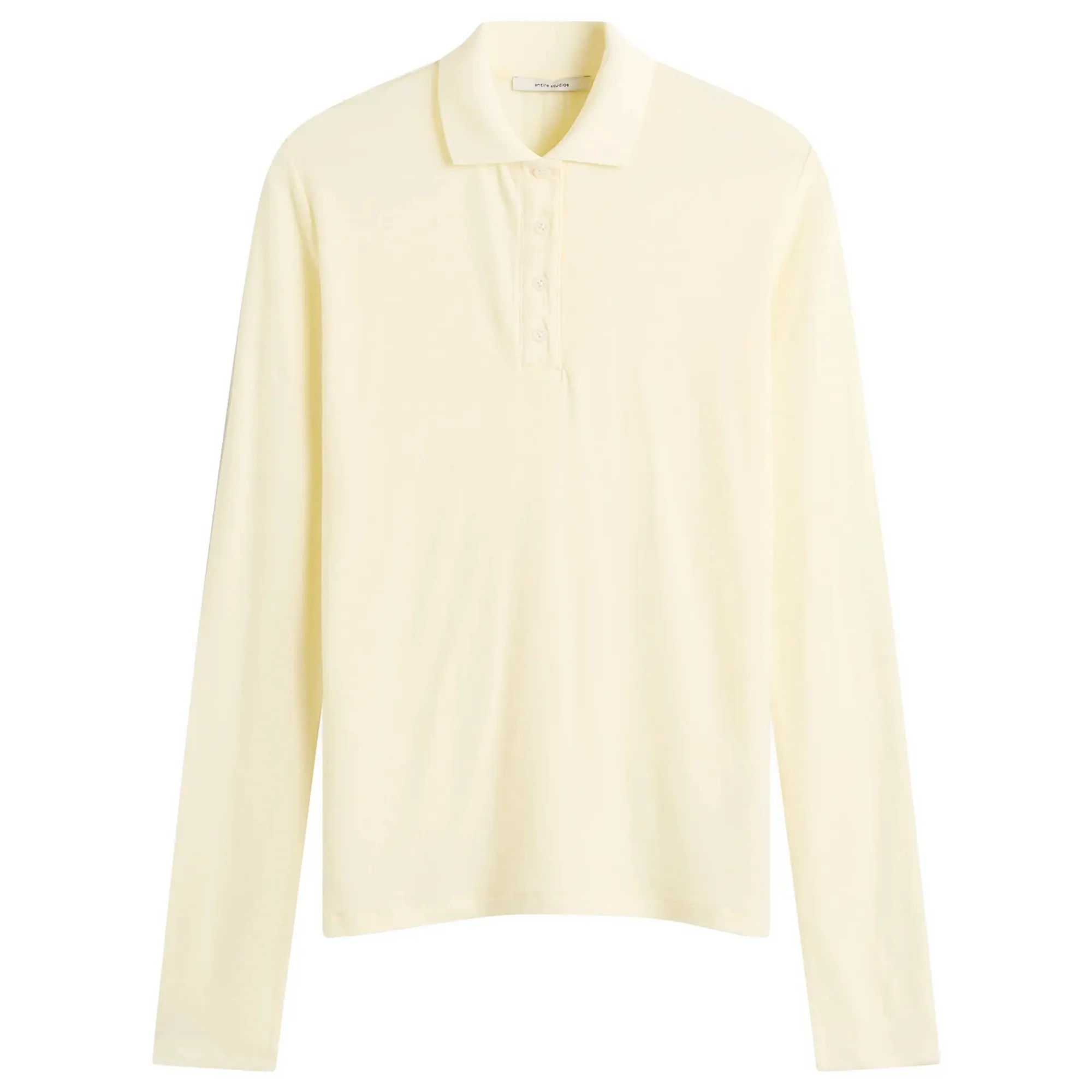 Entire Studios Women's Long Sleeve Polo Limone