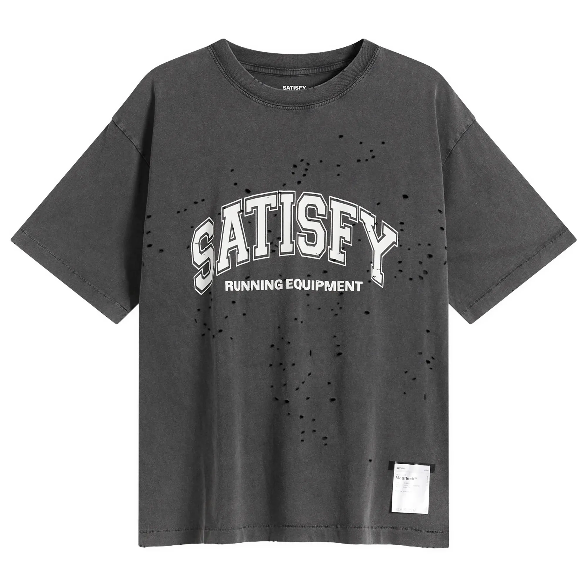 Satisfy Men's MothTech T-Shirt Aged Black