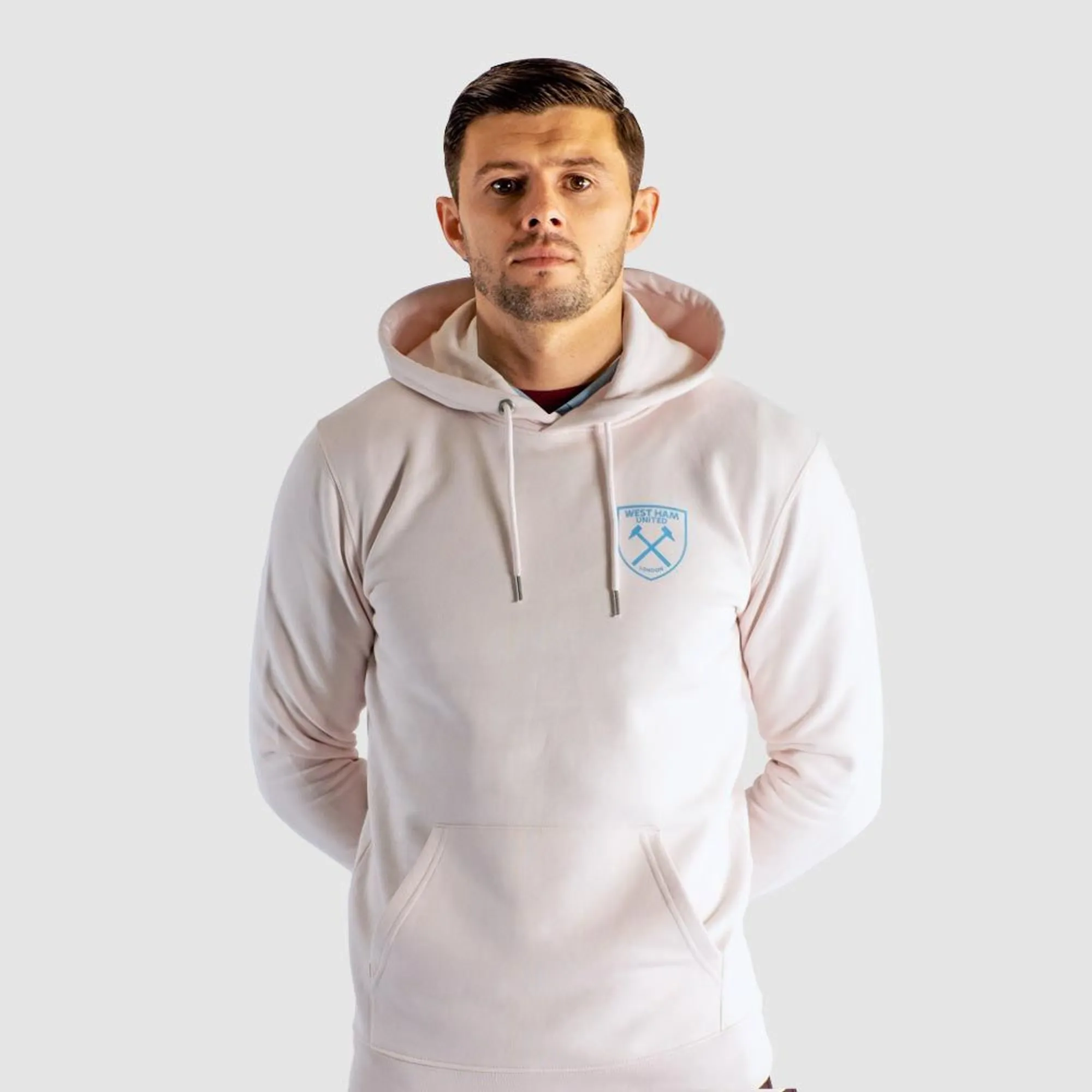 West Ham Pink Organic Cotton Hoodie
