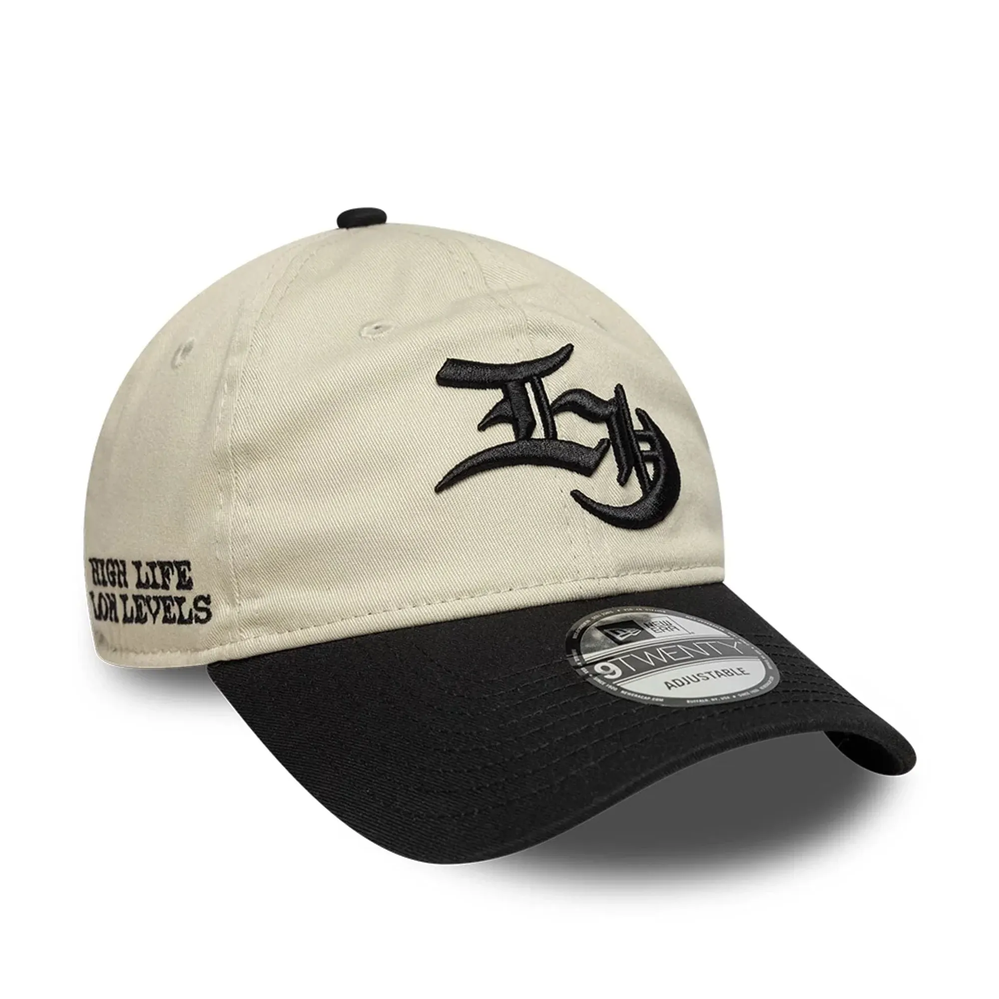 EDWIN x New Era Black 9TWENTY Adjustable Cap adult unisex