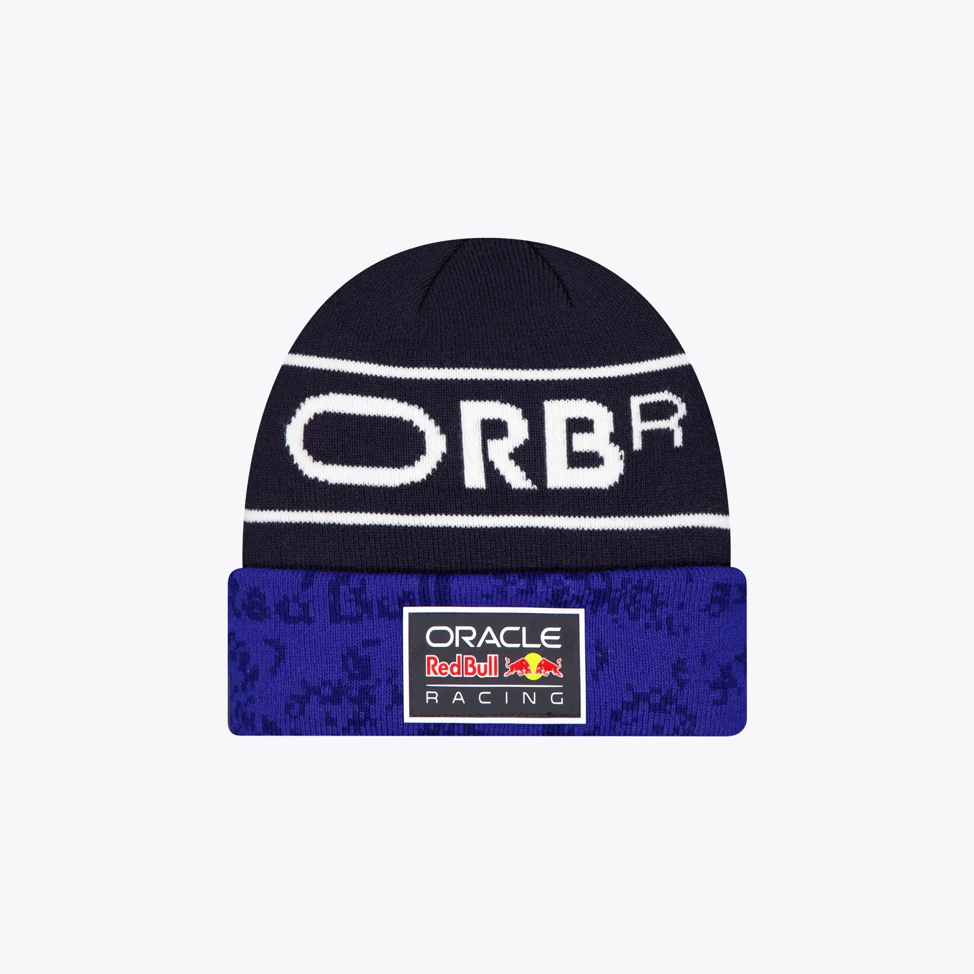 Red Bull Racing Replica Isack Hadjar Dark Blue Cuff Knit Beanie Hat New Era Cap adult unisex
