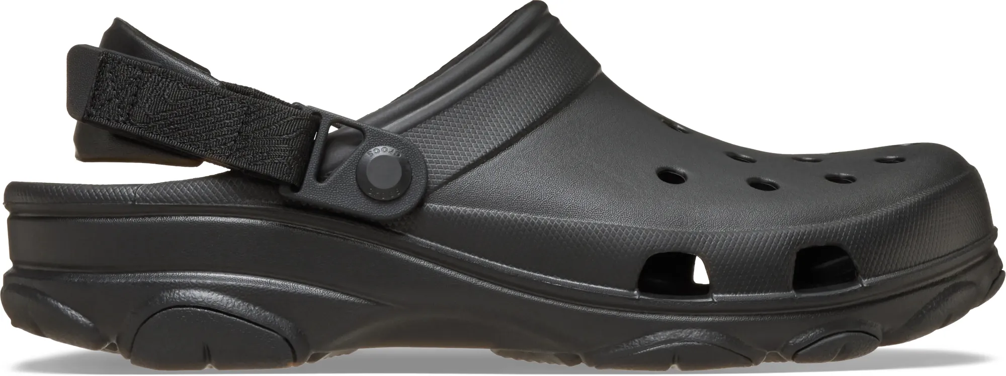 Crocs | Unisex | All-Terrain | Clogs | Black / Black | W4/M3
