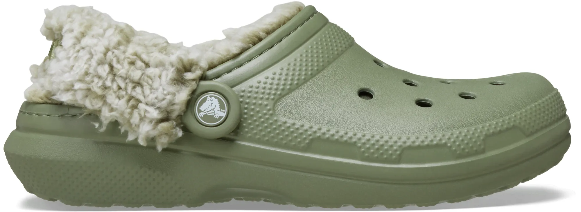 Crocs | Unisex | Classic Fleece Lined | Clogs | Cargo | W4/M3