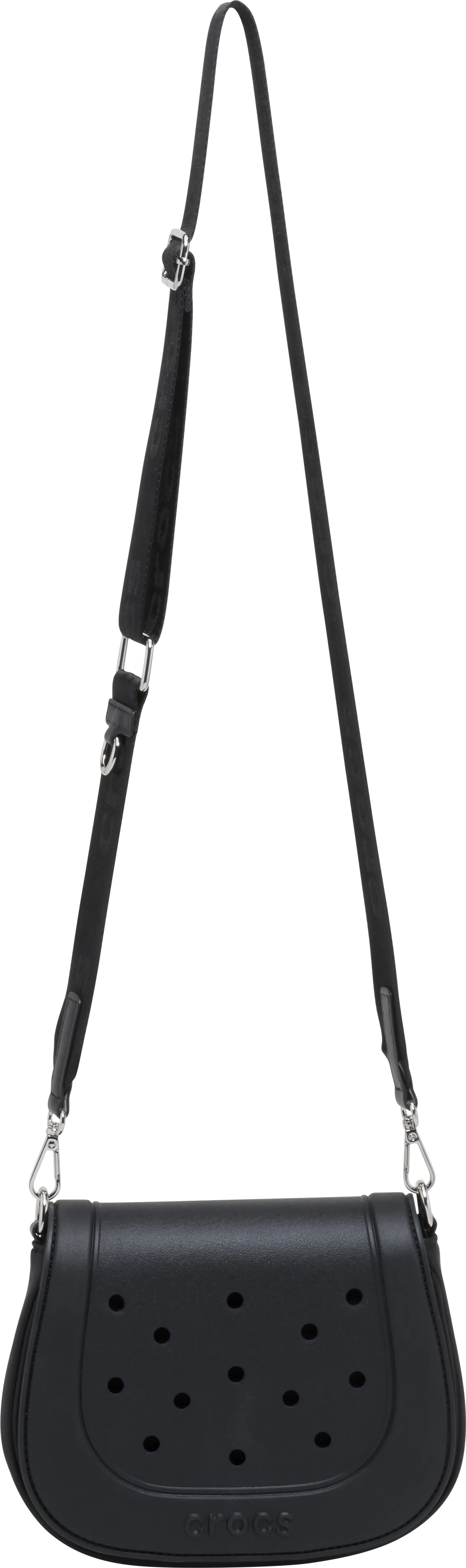 Crocs | Unisex | Nylon Crossbody | Shoes | Black | OS