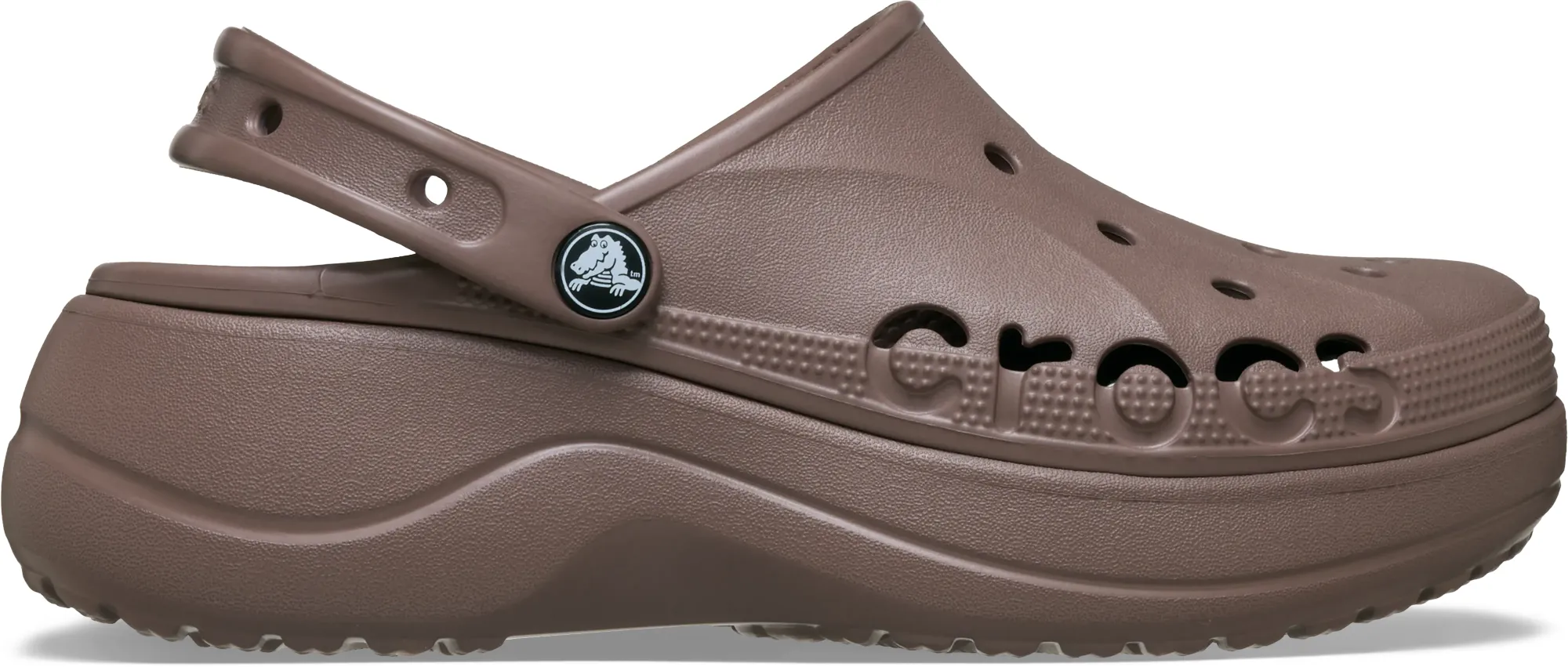 Crocs | Women | Baya Platform | Clogs | Truffle | 3