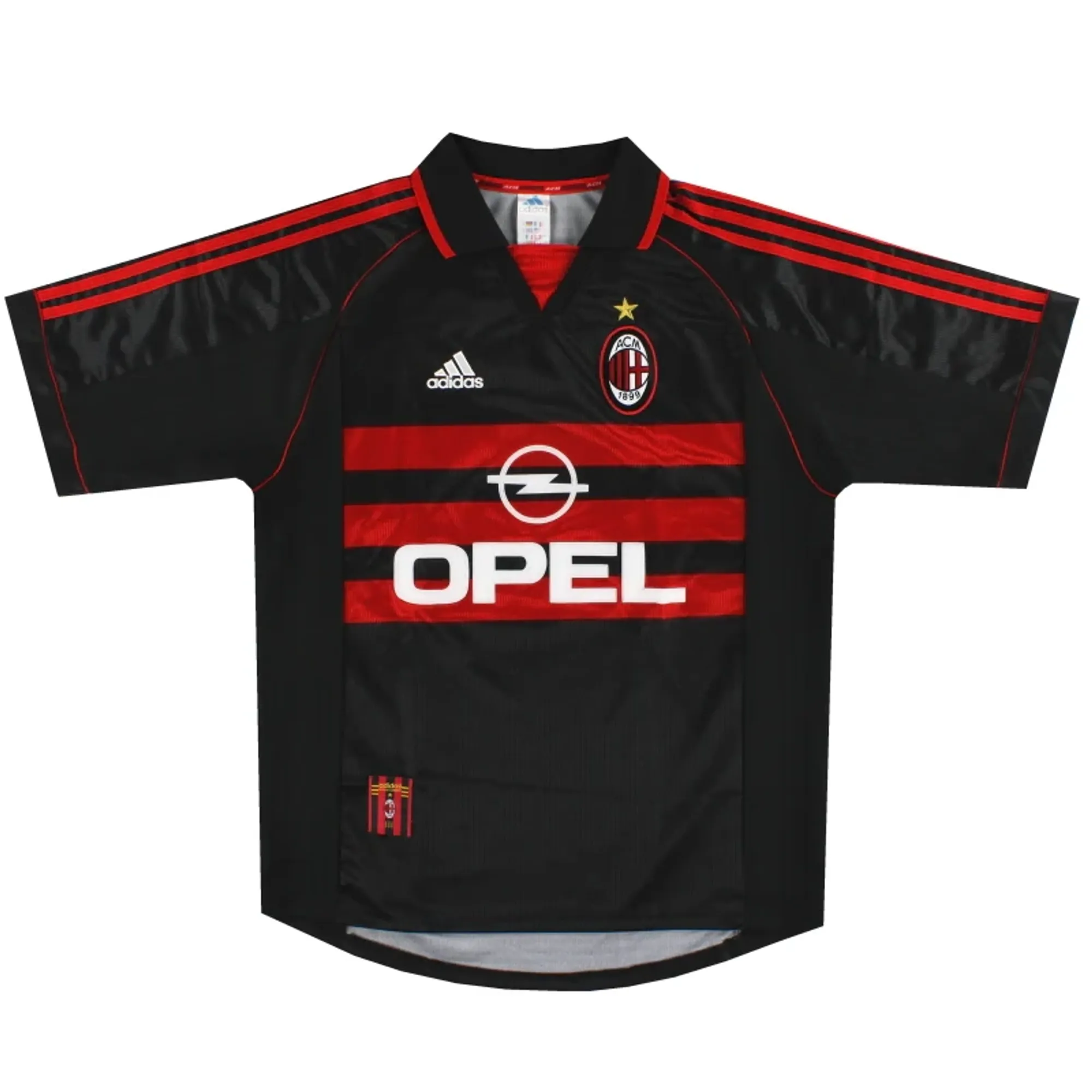 1998-99 AC Milan adidas Third Shirt L - AC Milan / Good 