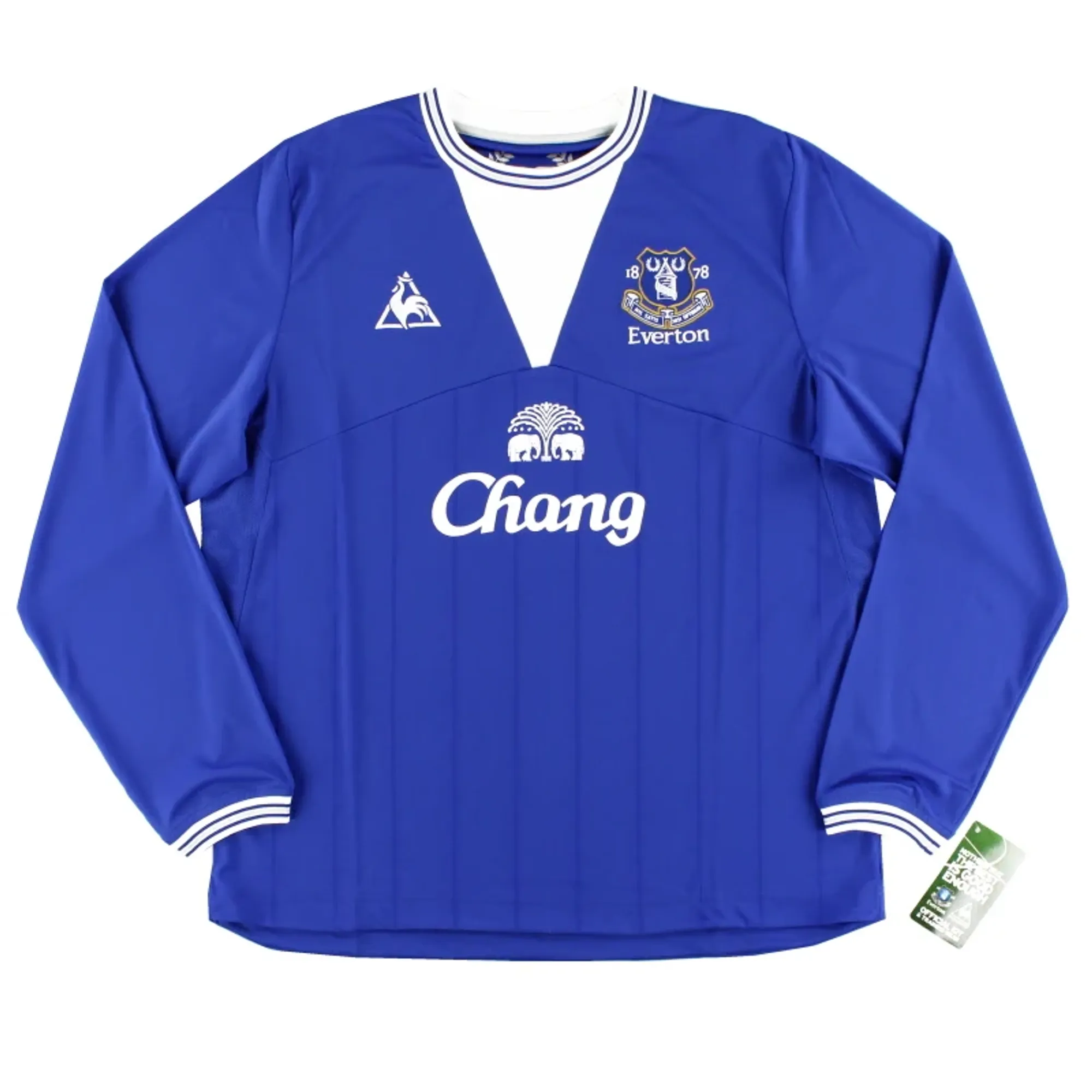 2009-10 Everton Le Coq Sportif Home Shirt L/S *w/tags* XL - Everton / w/tags 