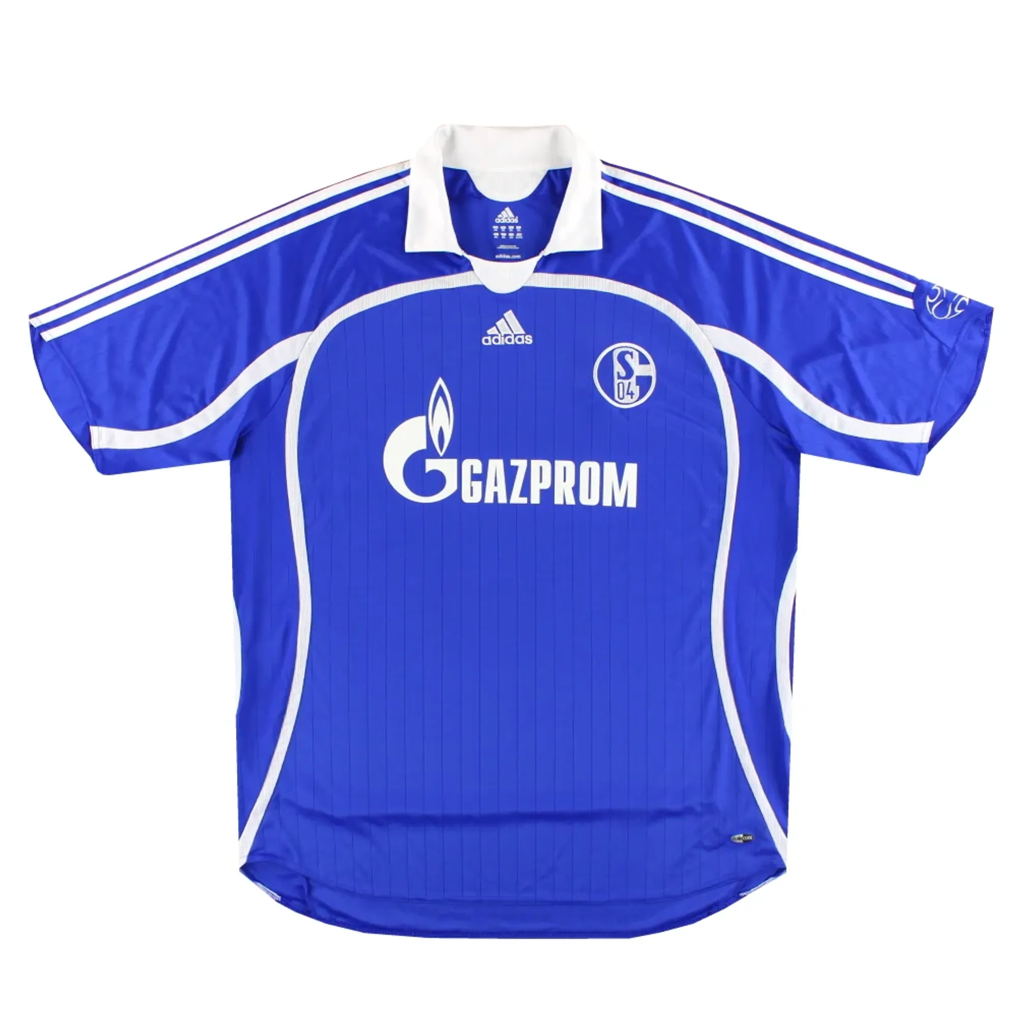 2007-09 Schalke adidas Home Shirt XXL - Schalke / Excellent 