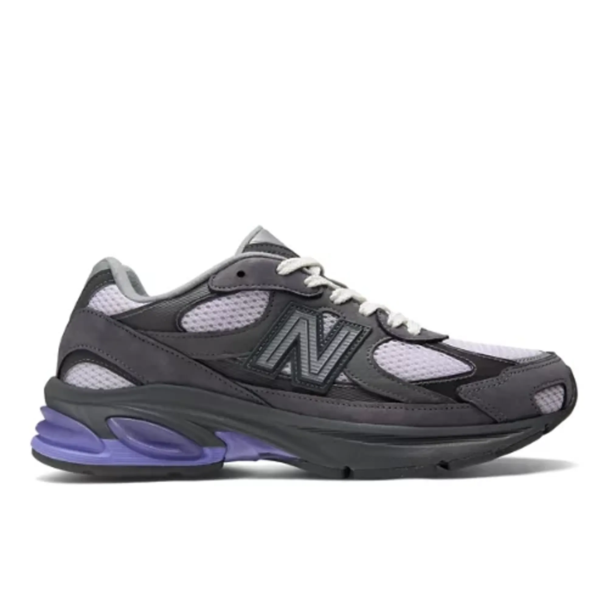 New Balance Unisex 2010 in Grey/Purple Leather