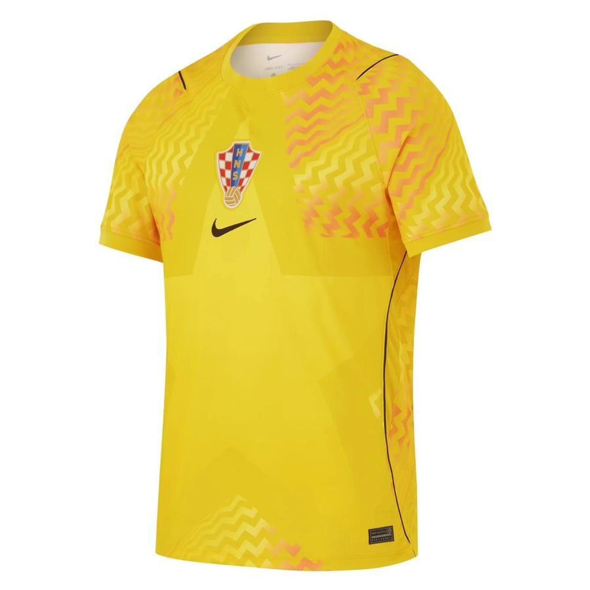 Croatia Goalkeeper Shirt World Cup 2026 - ['Yellow']