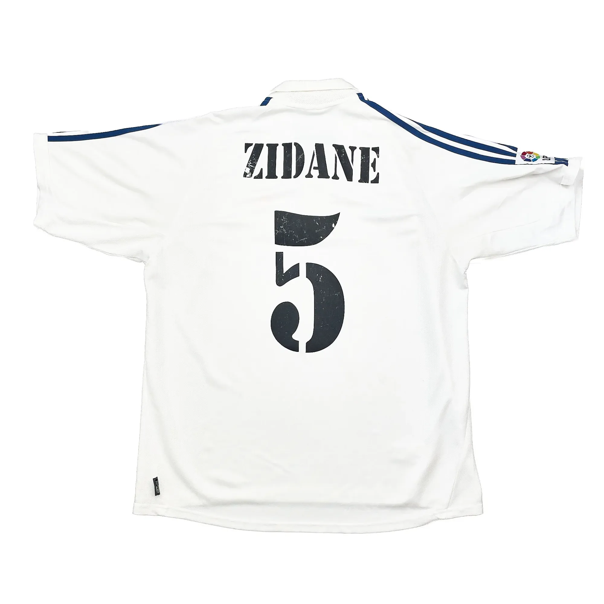 2001 Real Madrid Zidane #5 Home Shirt (XL) Adidas | Cult Kits