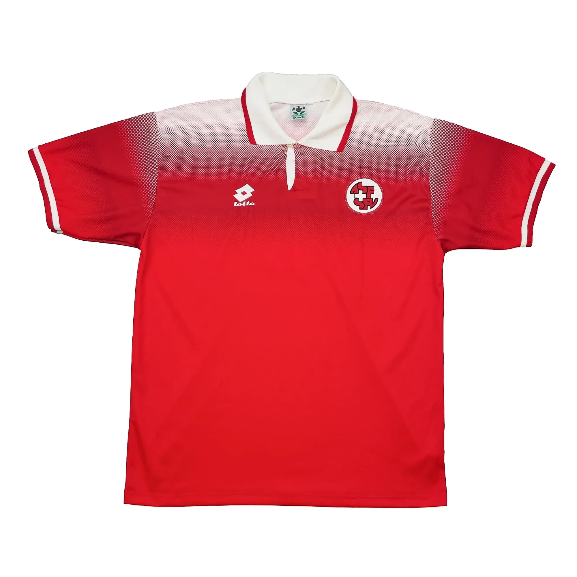 1996/98 Switzerland #9 *Match Issue* Home Shirt (XL) Lotto | Cult Kits