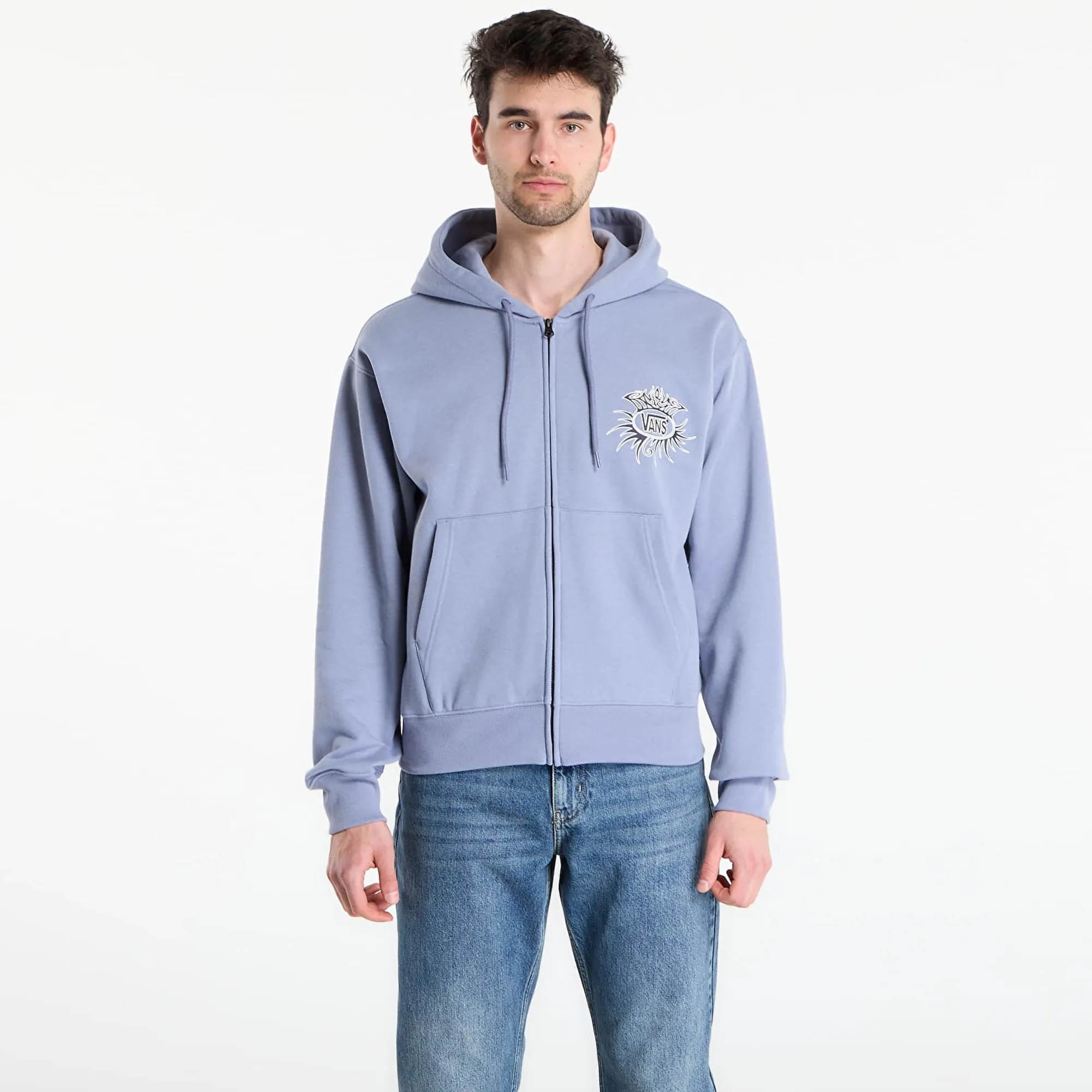 Sweatshirt Vans Torched Full Zip Glacial Slate Xl