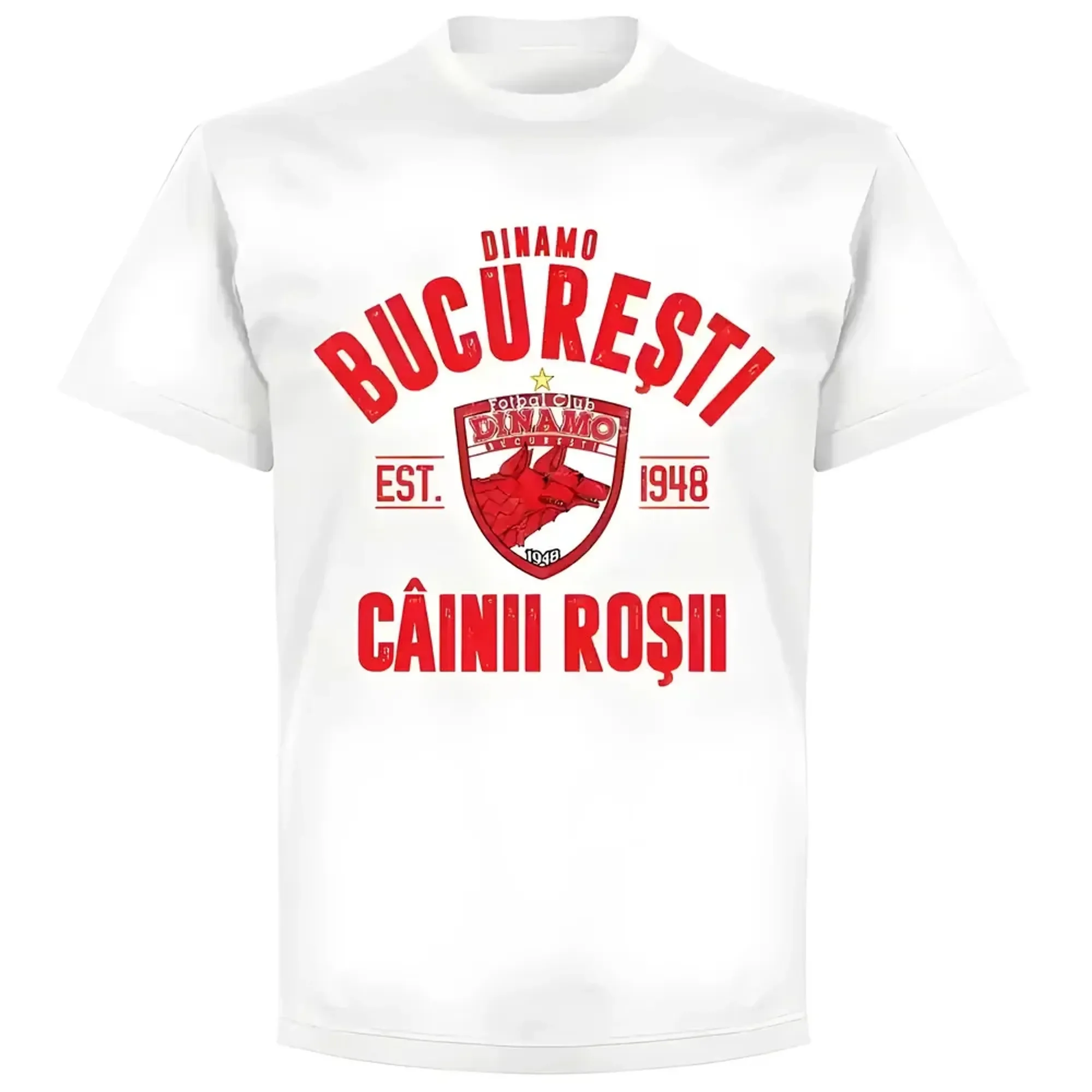Dinamo Bucharest Established T-shirt - White