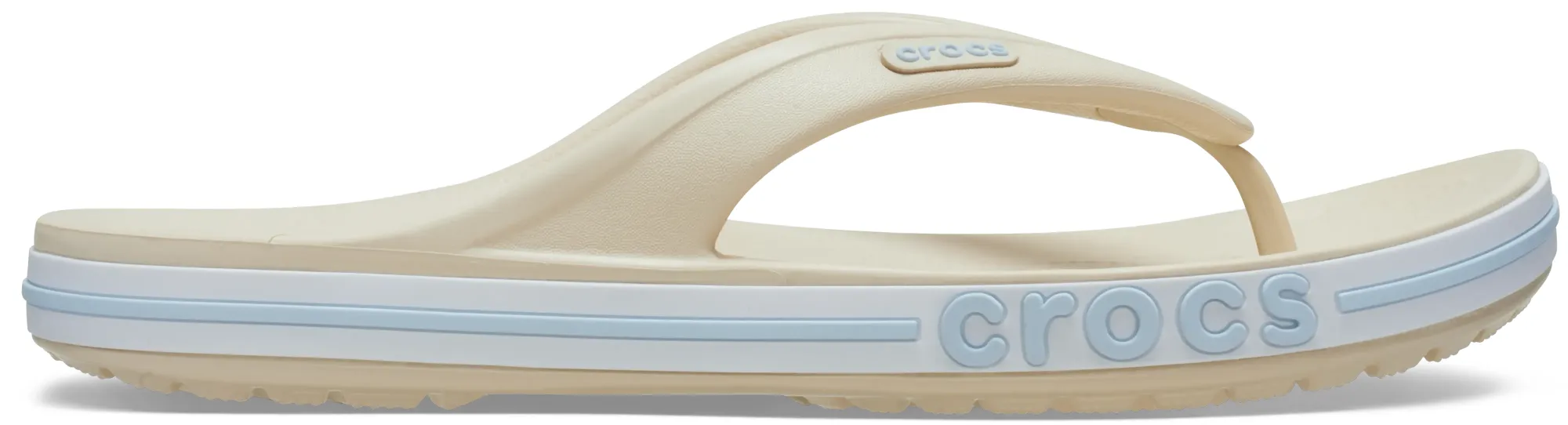 Crocs | Unisex | Bayaband | Flips | Winter White / Multi | W4/M3