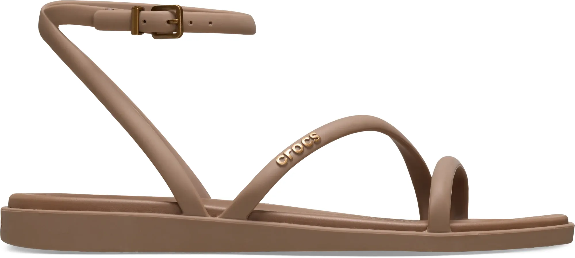Crocs | Women | Miami Ankle Strap | Sandals | Milk Chocolate | 7