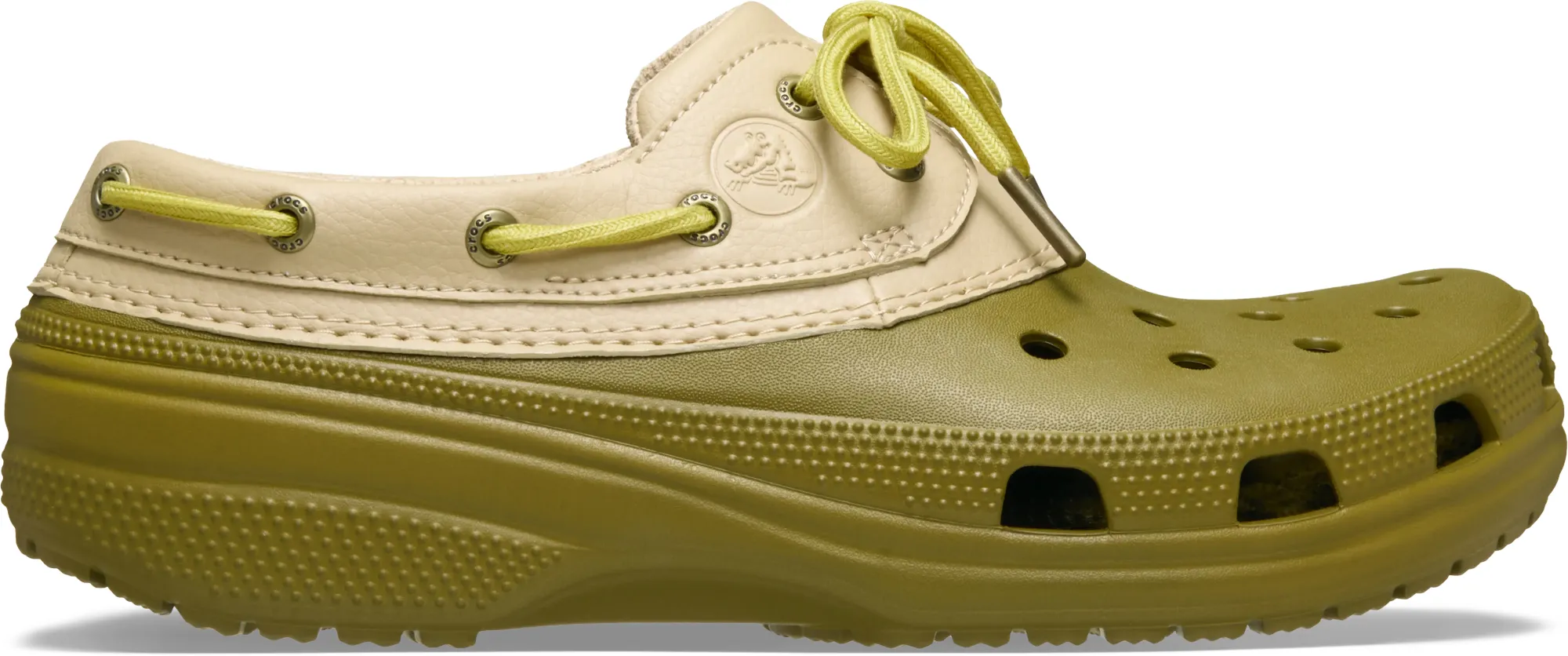 Crocs | Unisex | Classic Boat Shoe | Shoes | Trophy/Beige | W4/M3