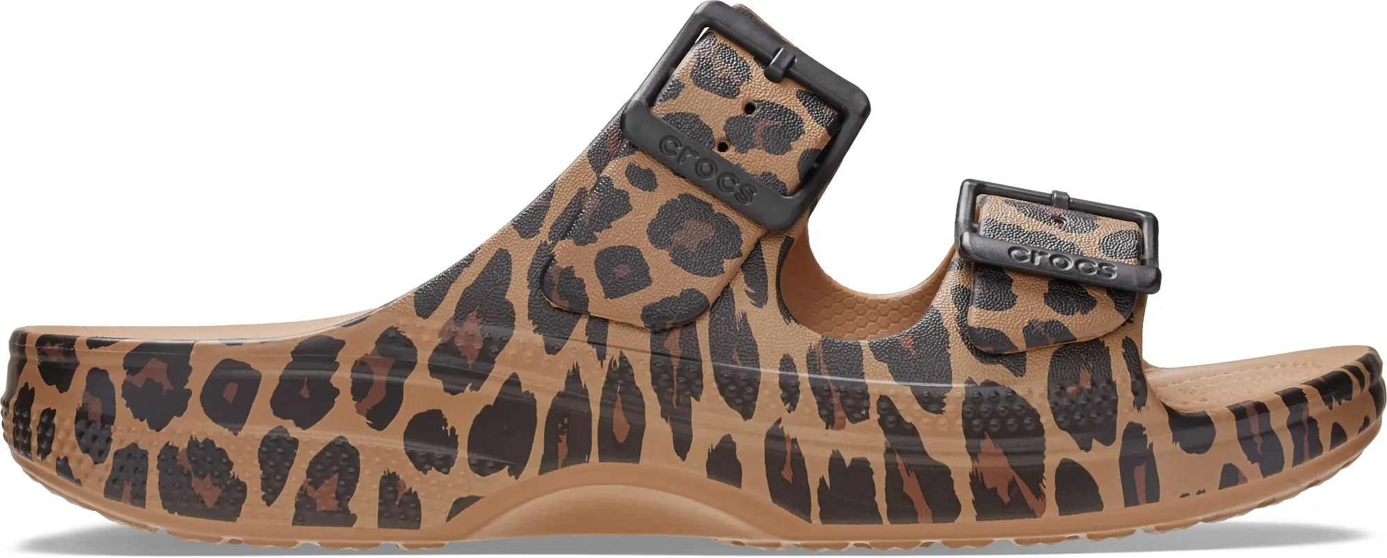 Crocs | Women | Animal Saturday | Sandals | Sepia/Leopard | 3