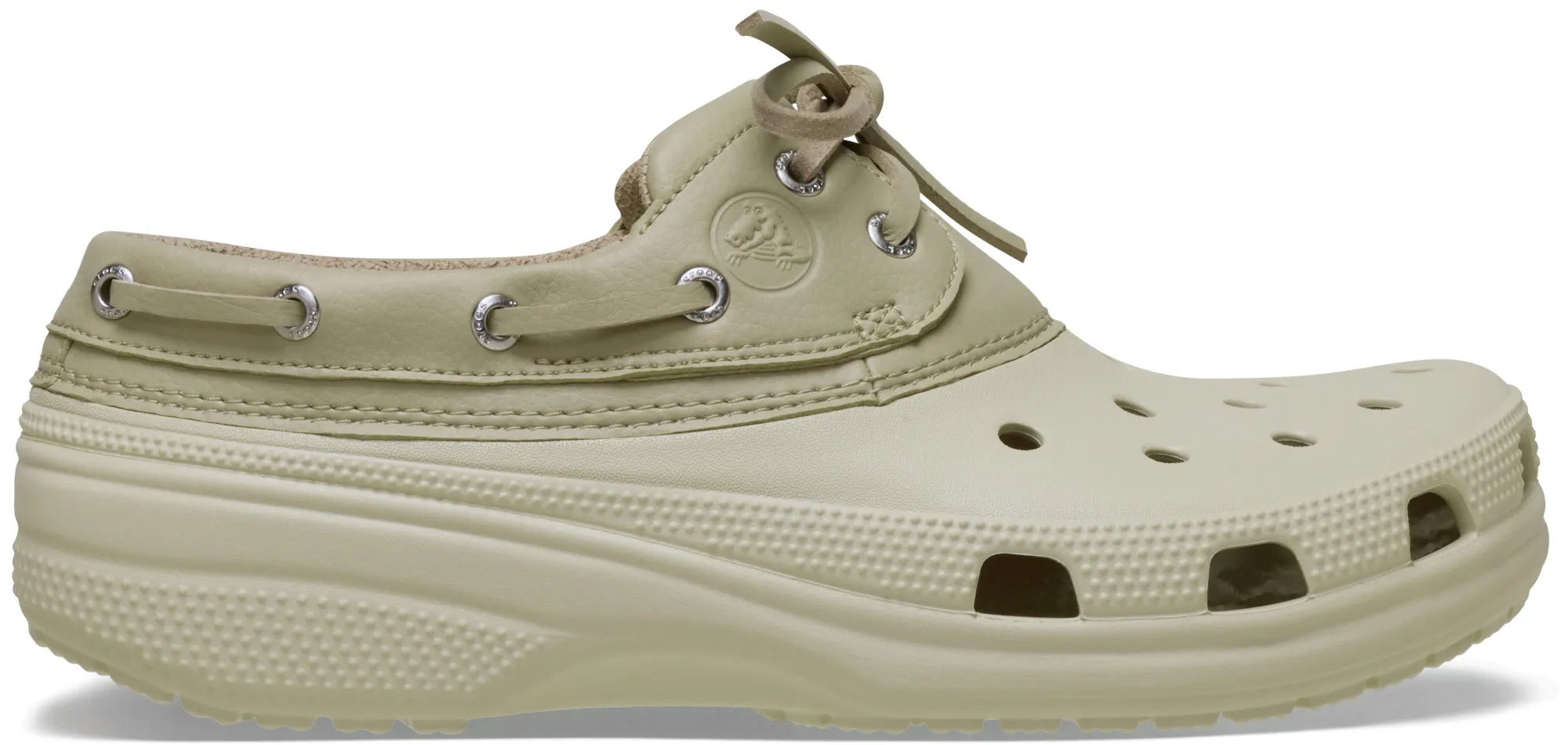 Crocs | Unisex | Classic Boat Shoe | Shoes | Bone / Moth | W4/M3