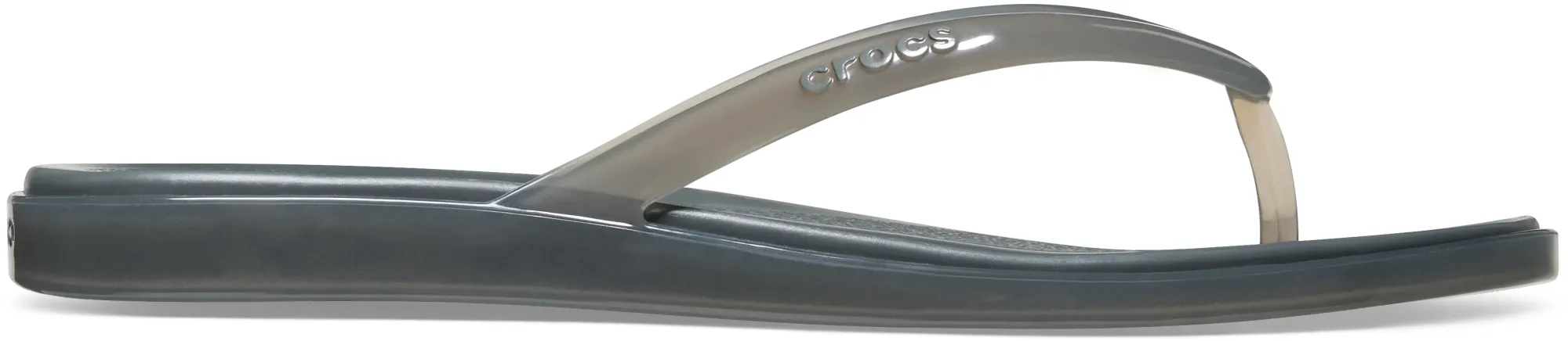 Crocs | Women | Miami Jelly Round Toe | Flips | Carbon Jelly | 3