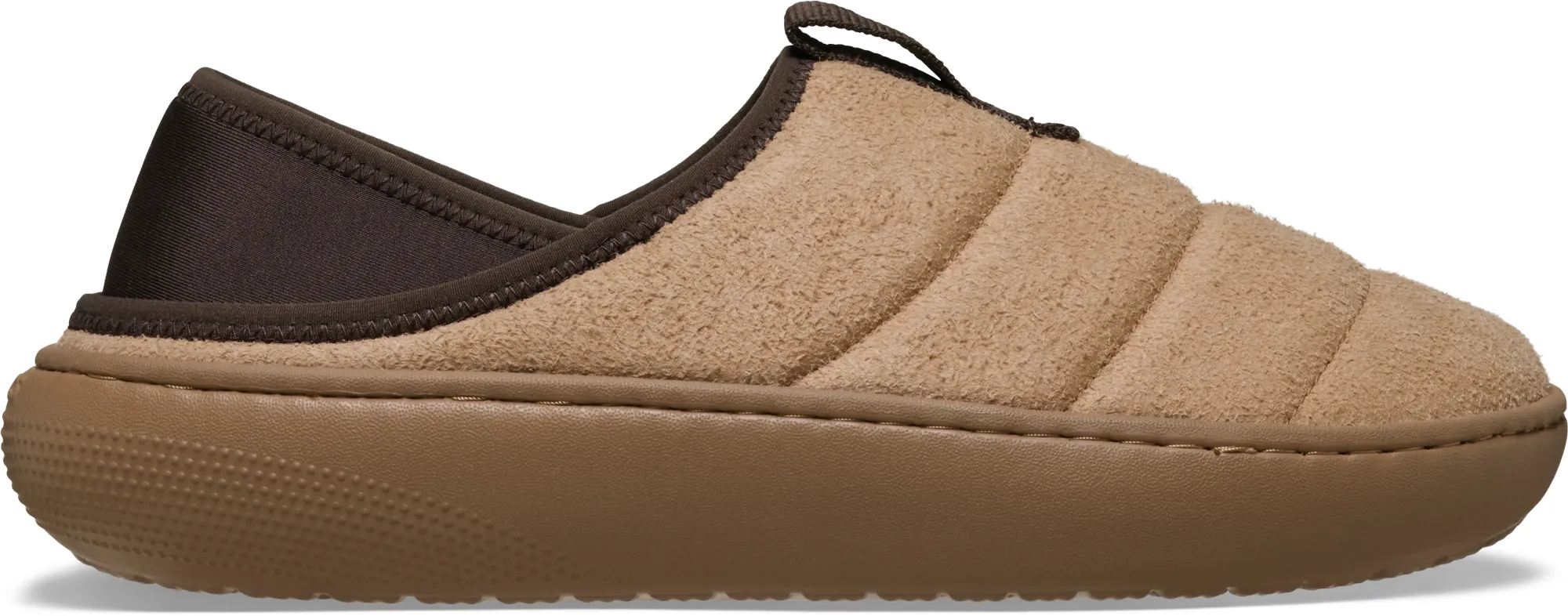 Crocs | Unisex | Classic Vegan Suede Moc | Shoes | Milk Chocolate | W4/M3