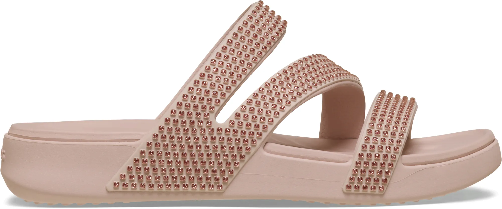 Crocs | Women | Getaway Gems Strappy | Sandals | Quartz | 3