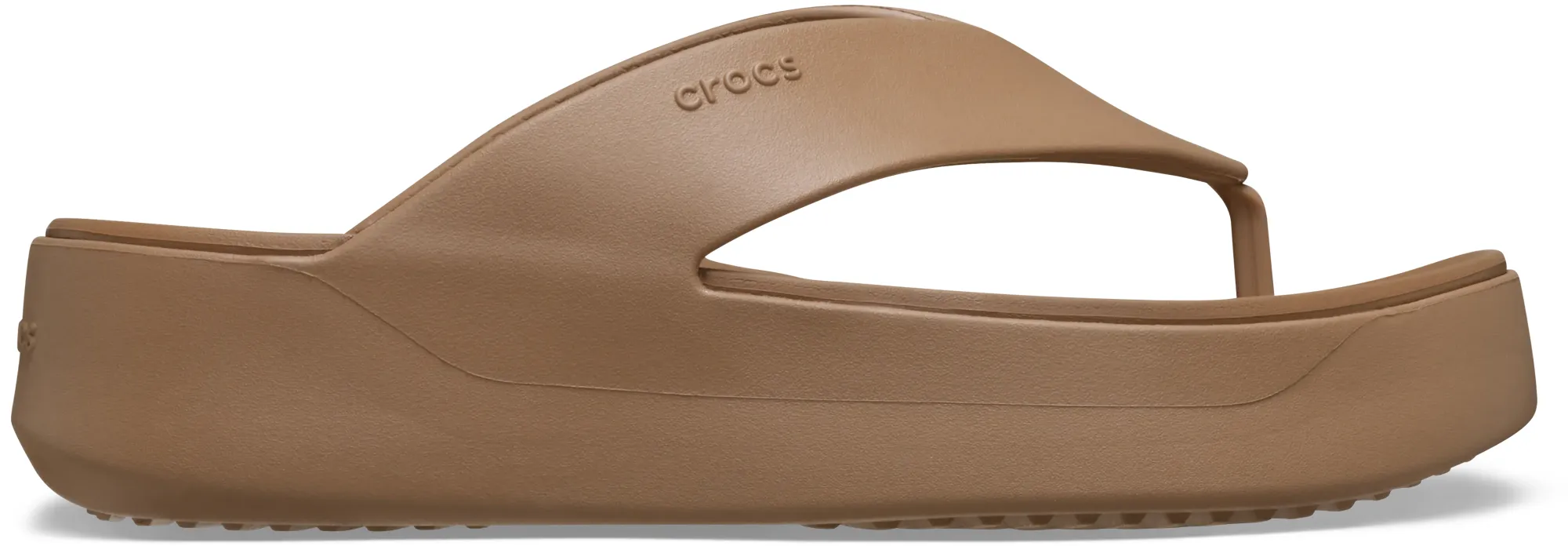 Crocs | Women | Getaway Platform | Flips | Milk Chocolate | 3