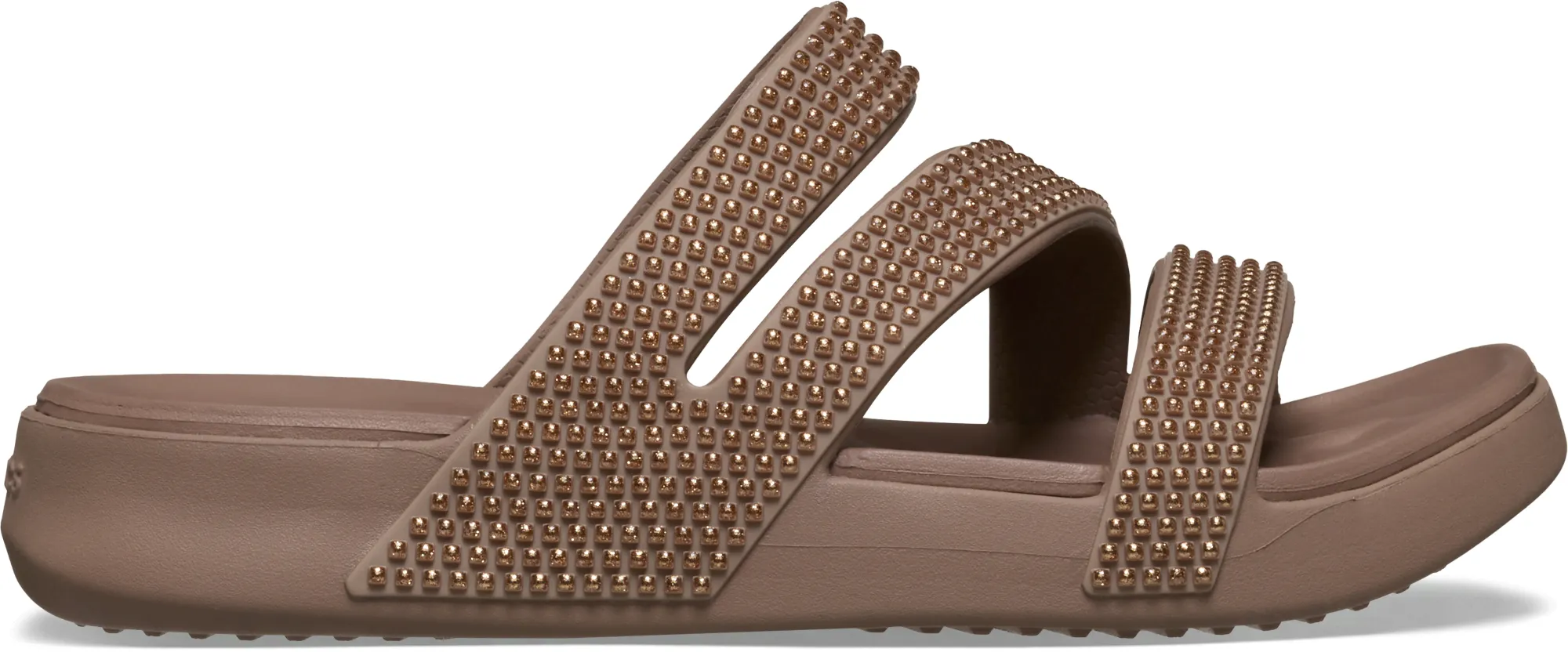 Crocs | Women | Getaway Gems Strappy | Sandals | Latte | 3