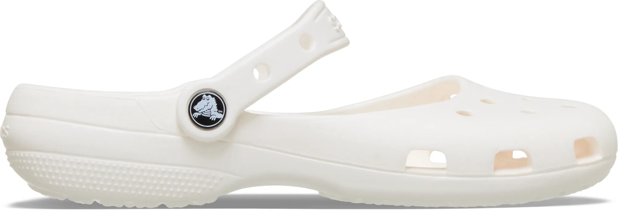 Crocs | Women | Classic Ballet | Flats | Chalk | 3