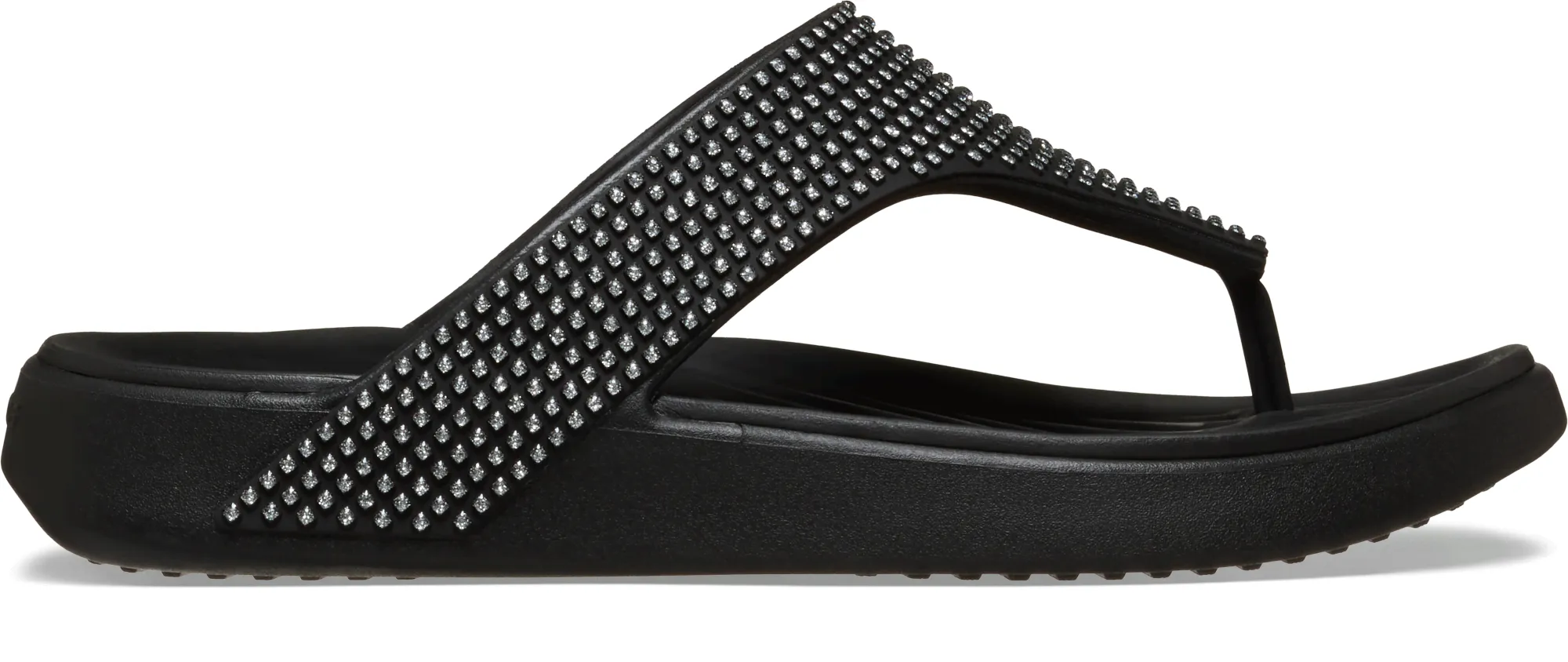 Crocs | Women | Getaway Gems Triangle | Flips | Black | 3