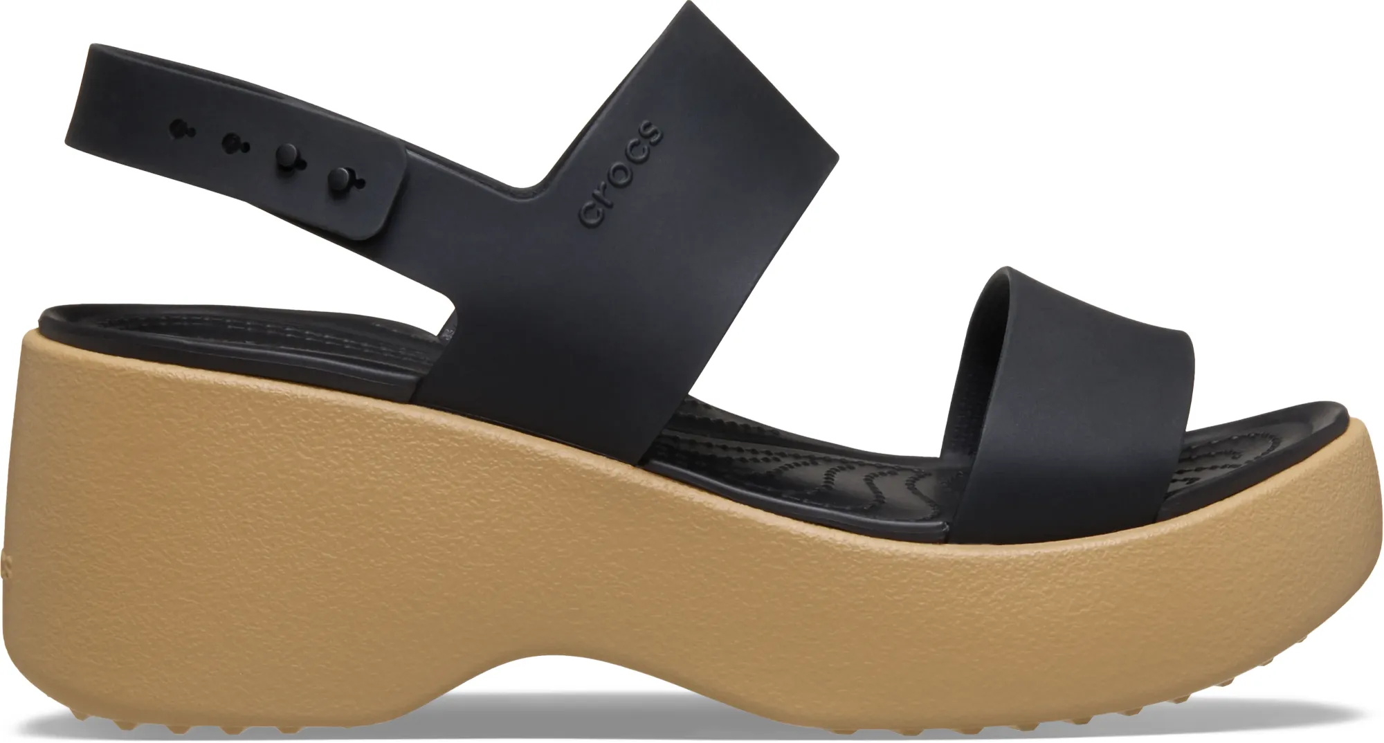 Crocs | Women | Brooklyn Sky | Sandals | Black/Cashew | 3
