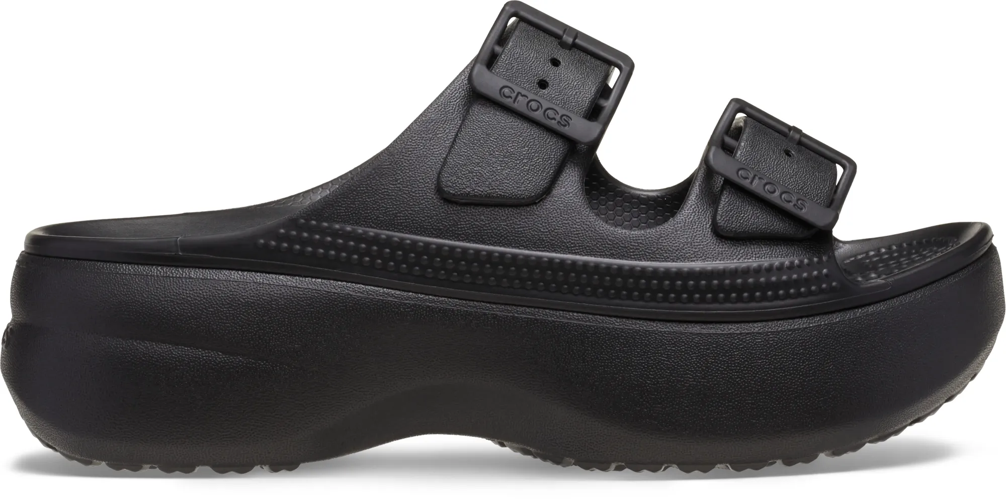 Crocs | Women | Saturday Platform | Sandals | Black | 3