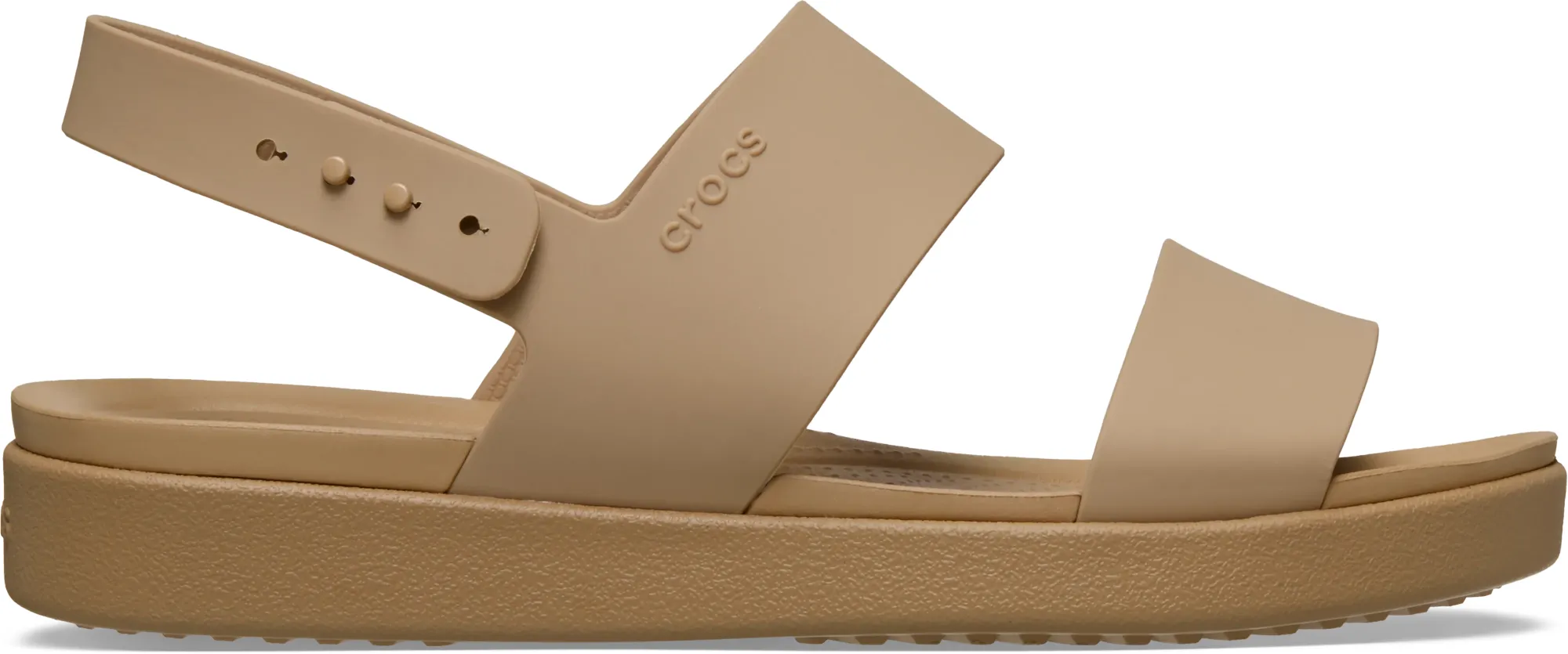 Crocs | Women | Brooklyn Backstrap Low Low | Sandals | Cashew | 3