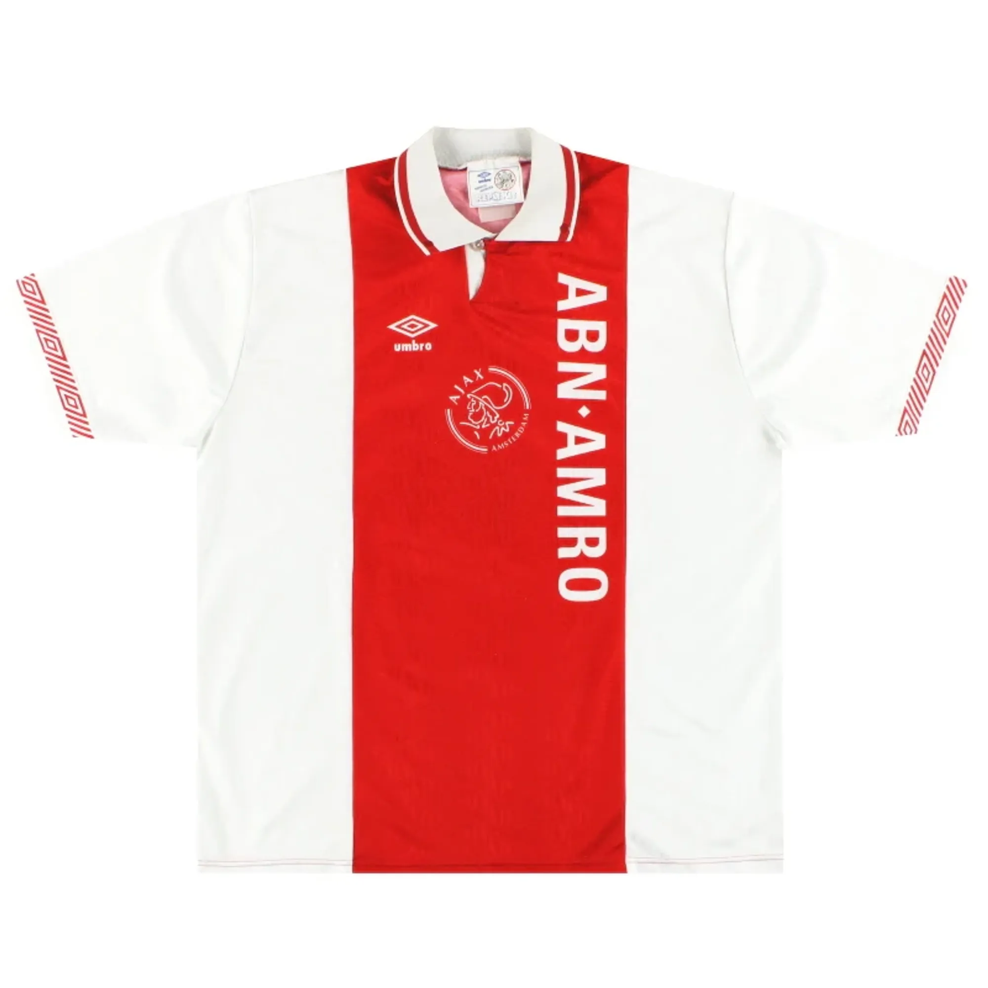 1991-93 Ajax Umbro Home Shirt XL - Ajax / Excellent 