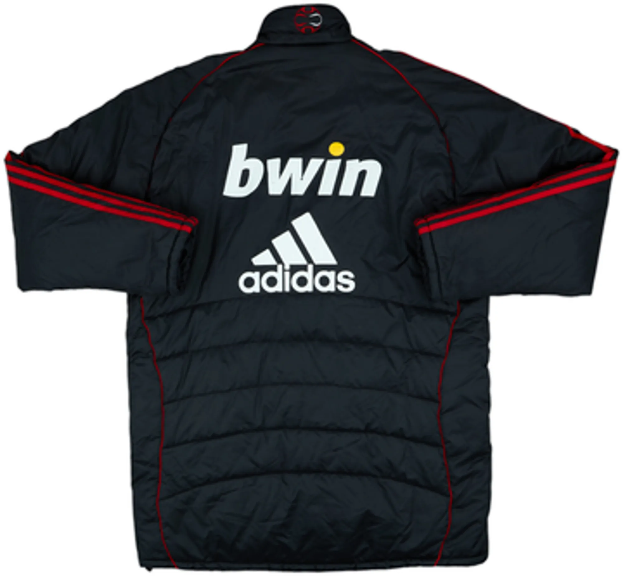 2006-07 AC Milan adidas Padded Bench Coat - 5/10 - (L)