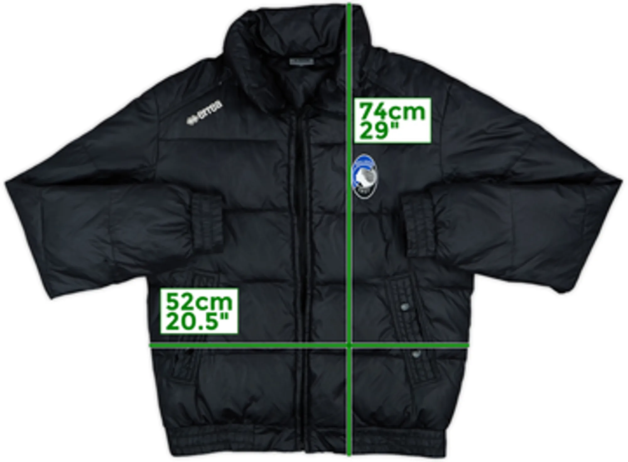 2009-10 Atalanta Errea Padded Bench Coat - 4/10 - (M)