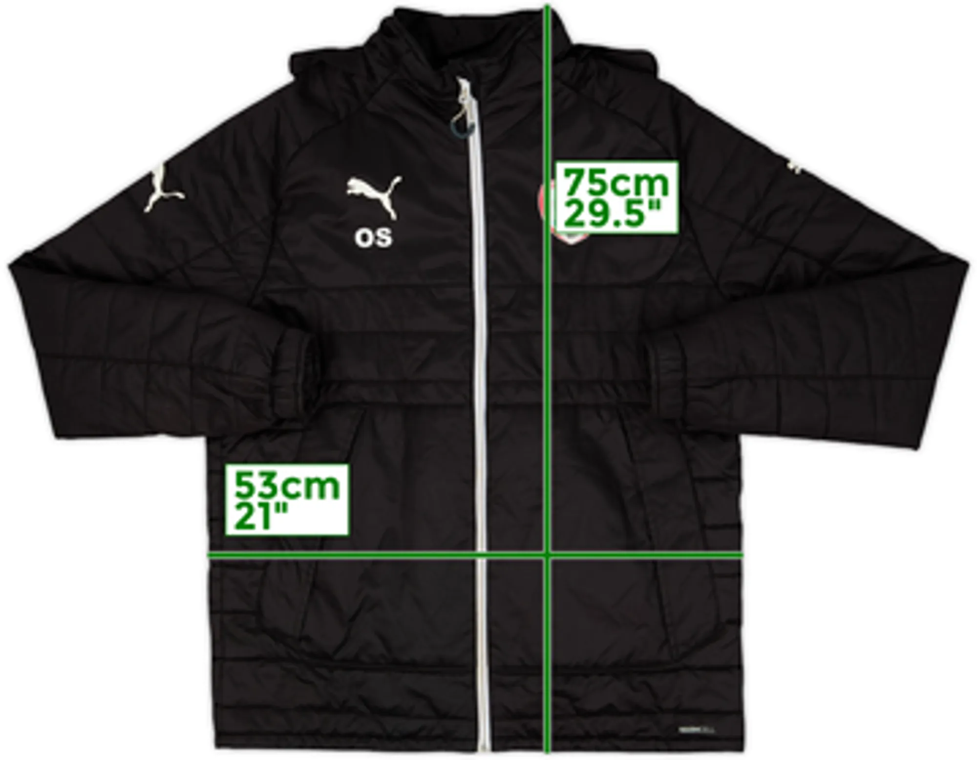 2019-20 Barnsley Puma Padded Bench Coat - 7/10 - (S)